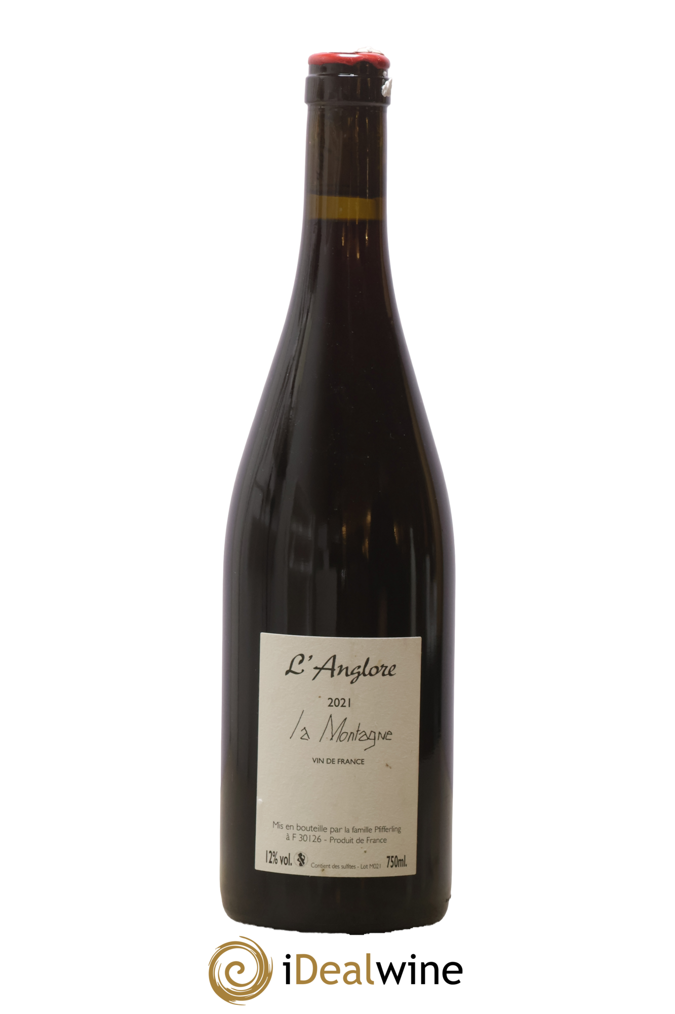 Vin de France La Montagne L'Anglore 2021 - Lot of 1 bottle - 1