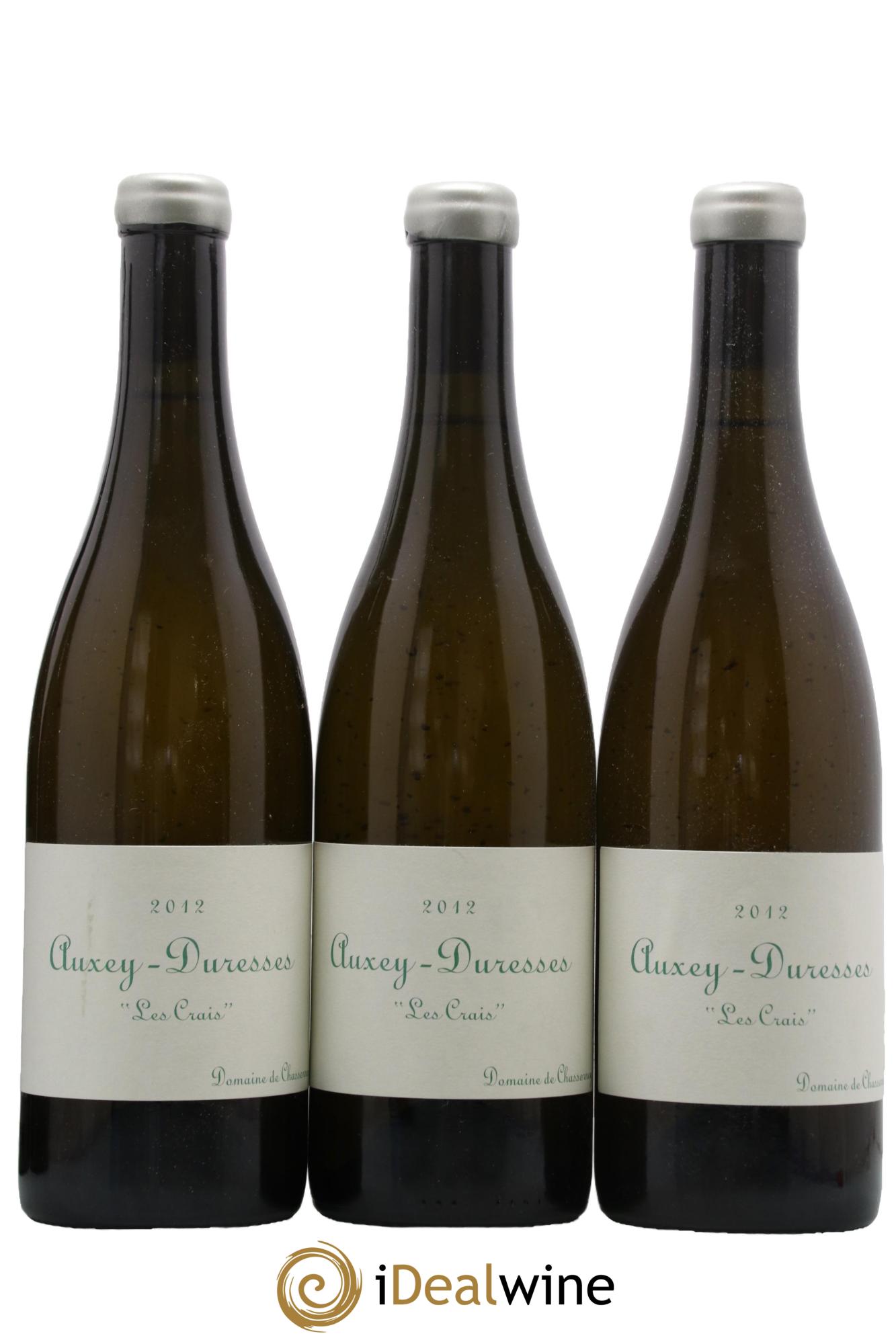 Auxey-Duresses Les Crais Domaine de Chassorney 2012 - Lot de 3 bouteilles - 0