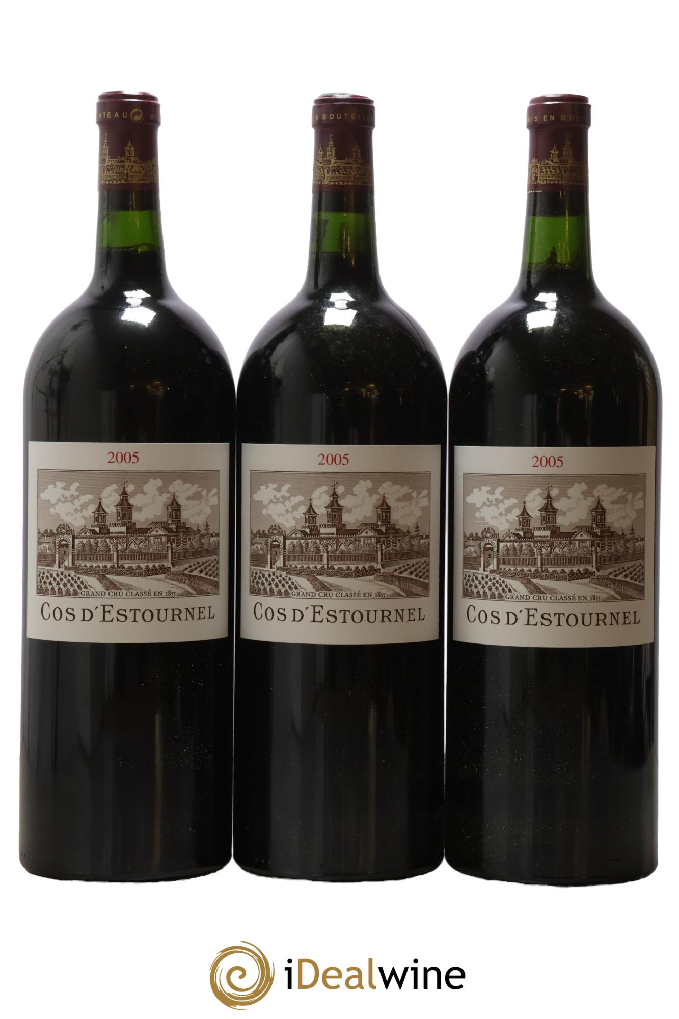 Cos d'Estournel 2ème Grand Cru Classé 2005 - Lot of 6 magnums - 3