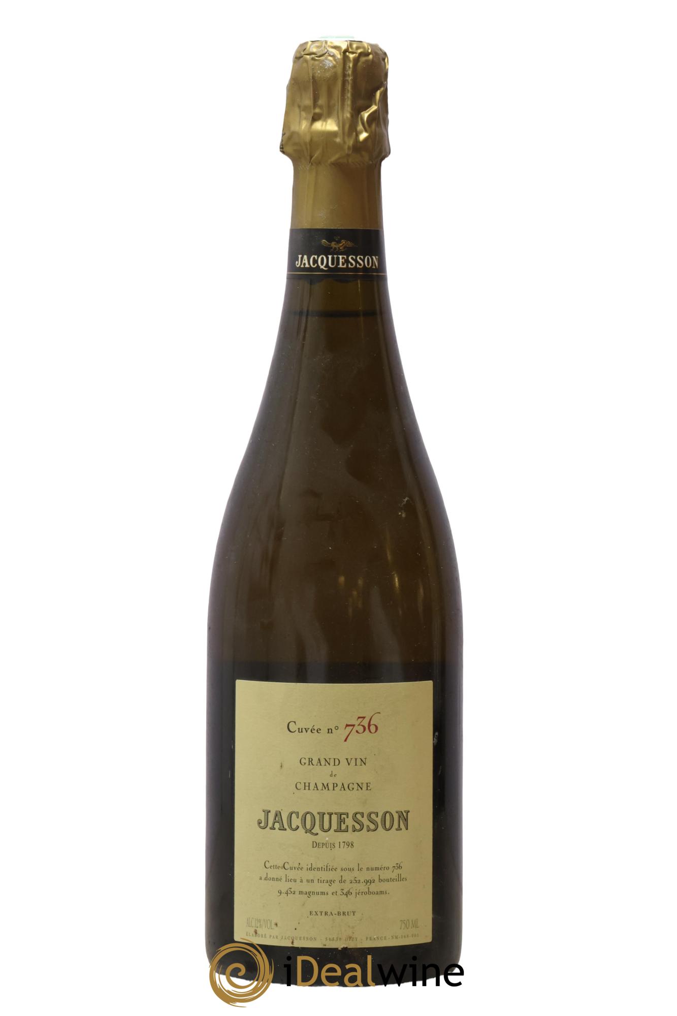Cuvée 736 Jacquesson - Lot de 1 bouteille - 0