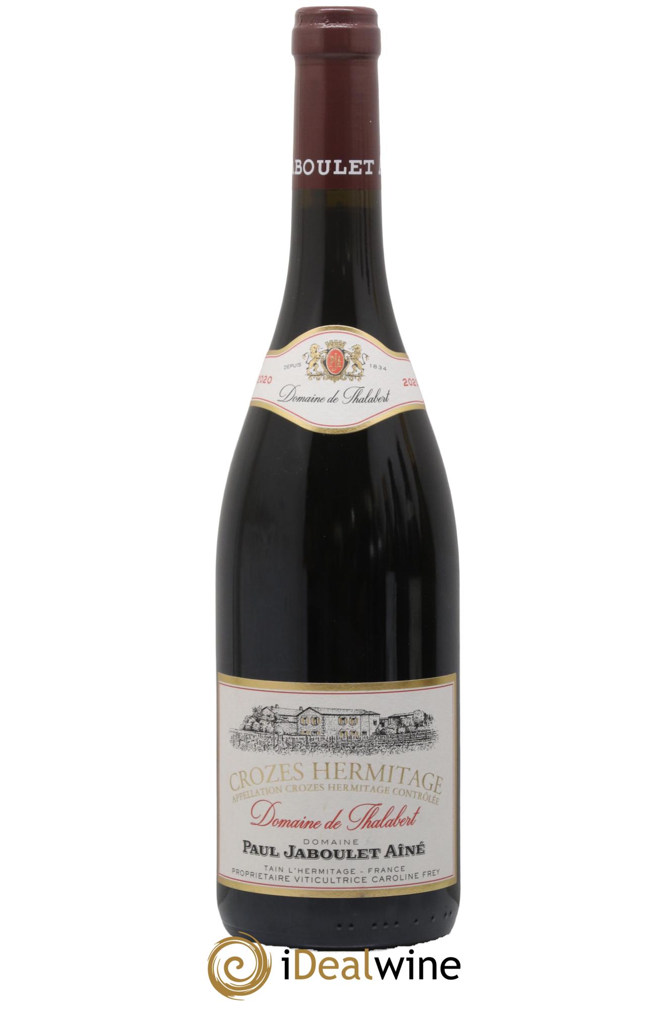 Crozes-Hermitage Domaine de Thalabert Paul Jaboulet Ainé 2020 - Lot de 1 bouteille - 0
