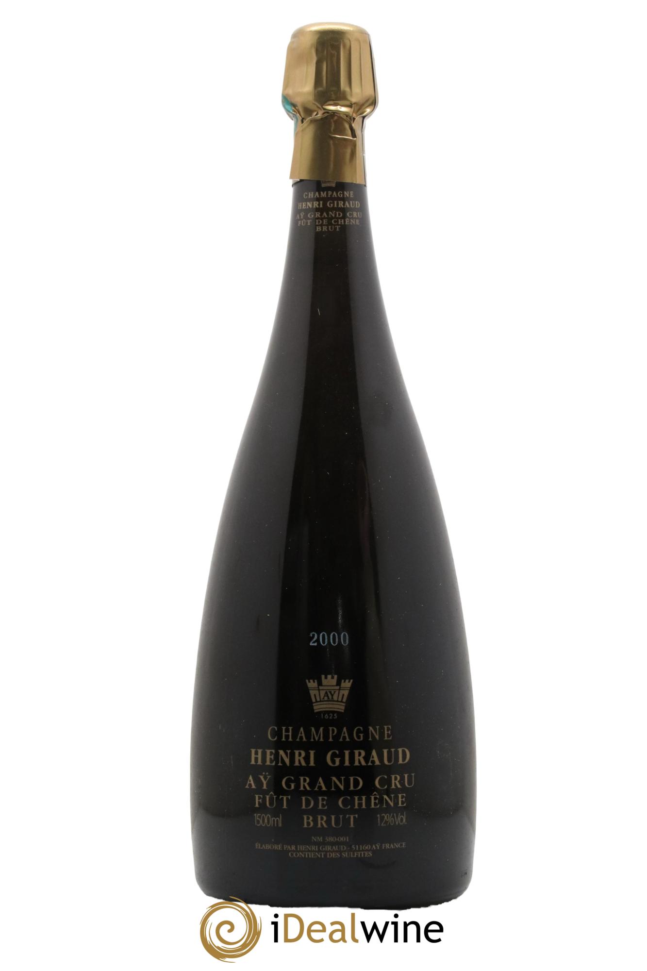 Aÿ Grand Cru Brut Fût de Chêne Henri Giraud 2000 - Posten von 1 Magnum - 0