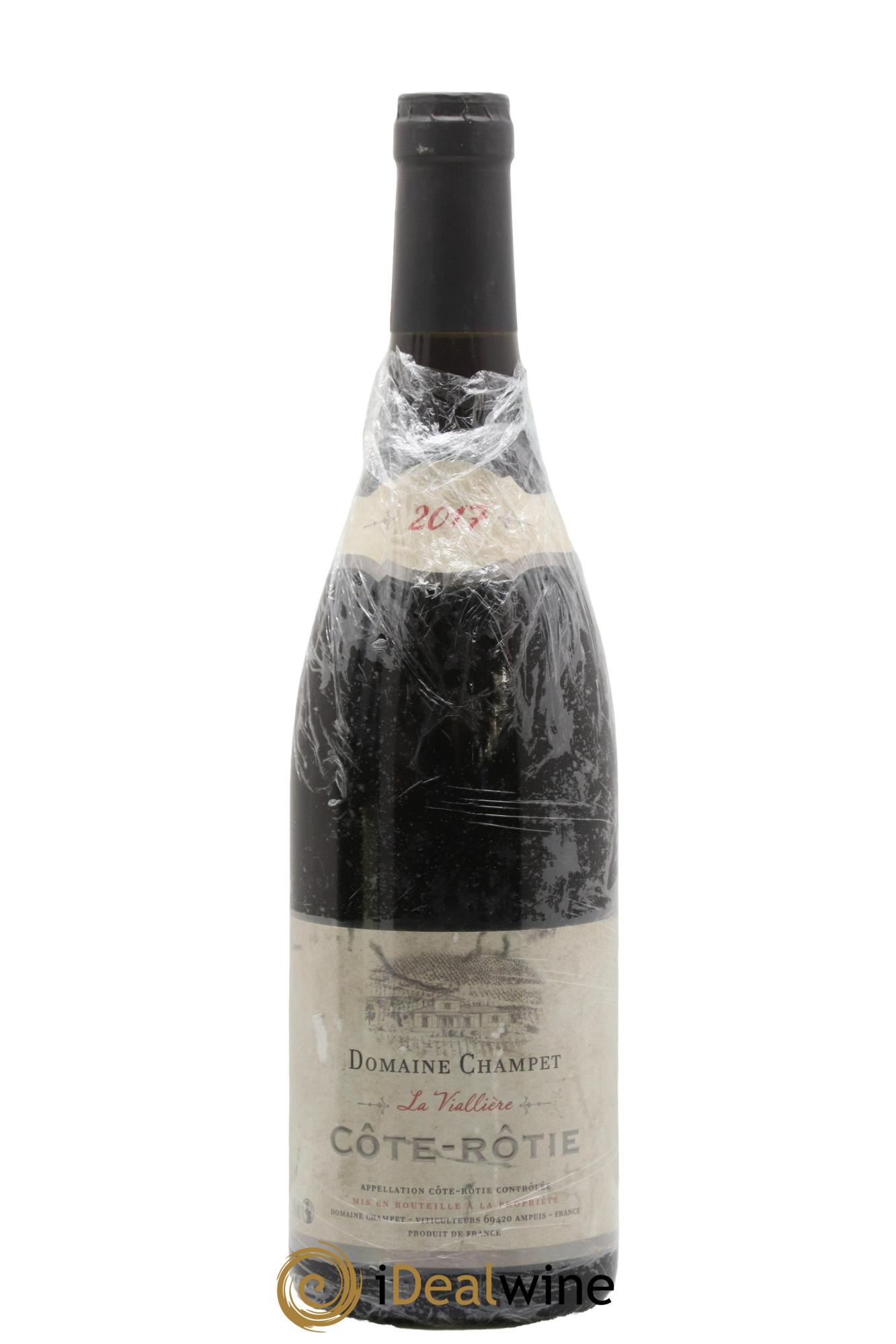 Côte-Rôtie La Viallière Champet 2017 - Lot of 1 bottle - 0