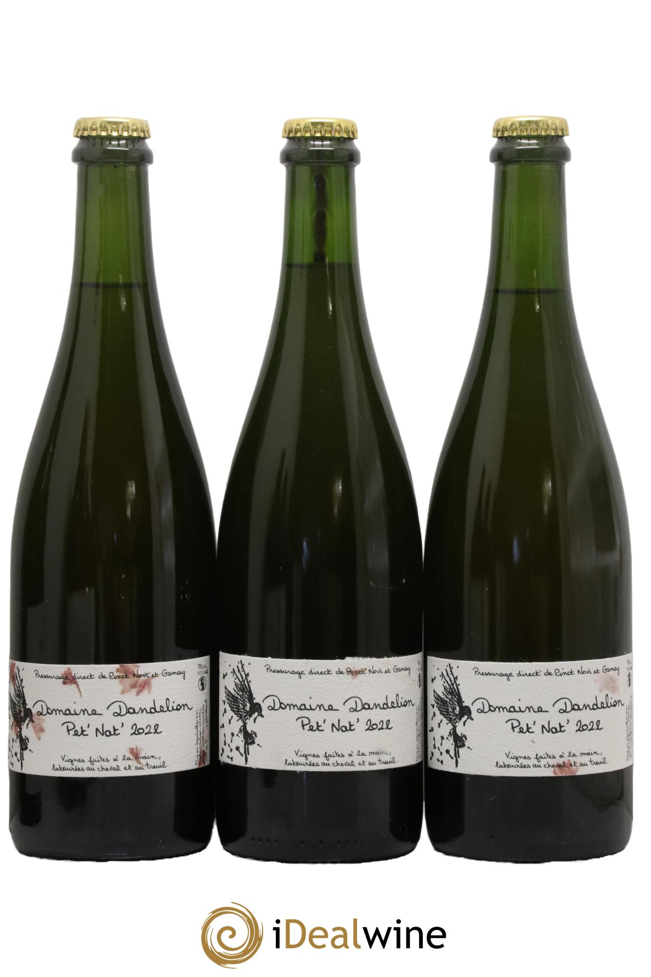 Vin de France Dandelion (Domaine) 2022 - Lot de 3 bouteilles - 0