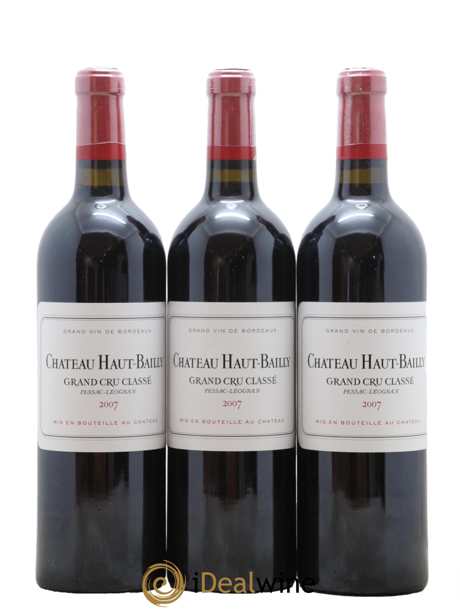 Château Haut-Bailly Cru Classé de Graves 2007 - Lot de 12 bouteilles - 4