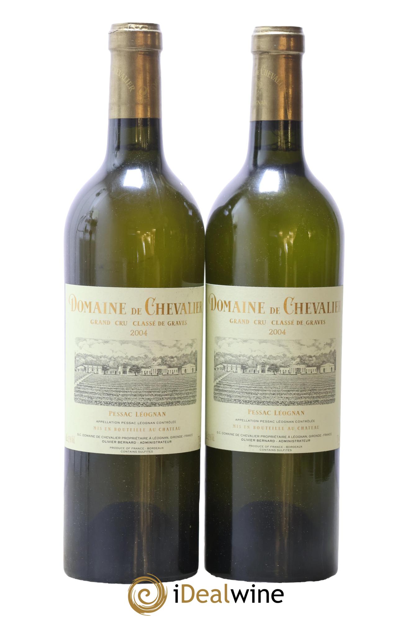 Domaine de Chevalier Cru Classé de Graves 2004 - Posten von 2 Flaschen - 0