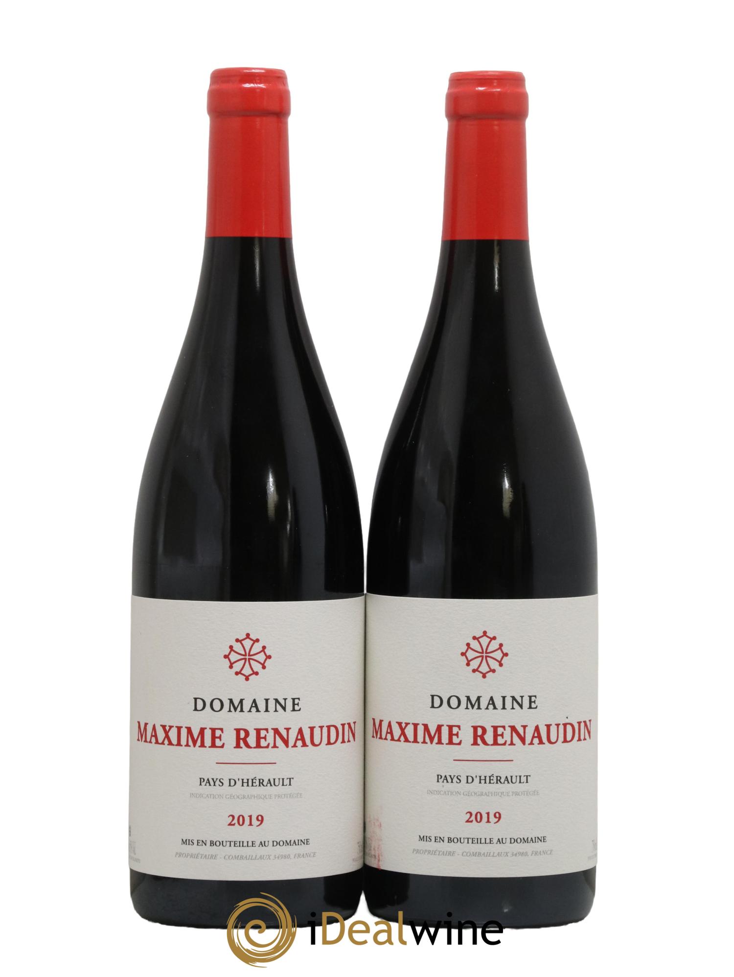 Pays d'Hérault Maxime Renaudin 2019 - Lot de 2 bouteilles - 0