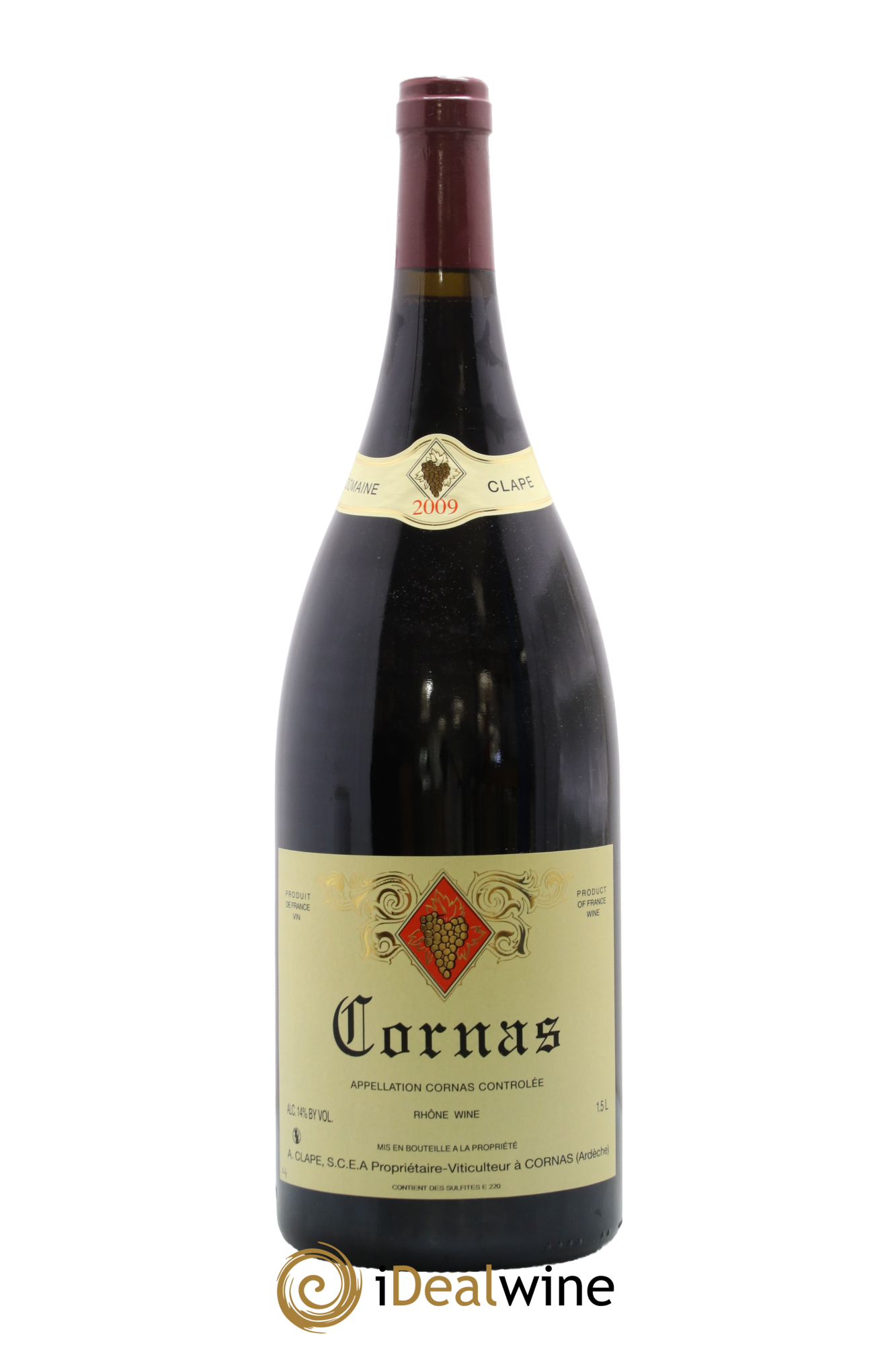 Cornas Auguste Clape 2009 - Posten von 1 Magnum - 0