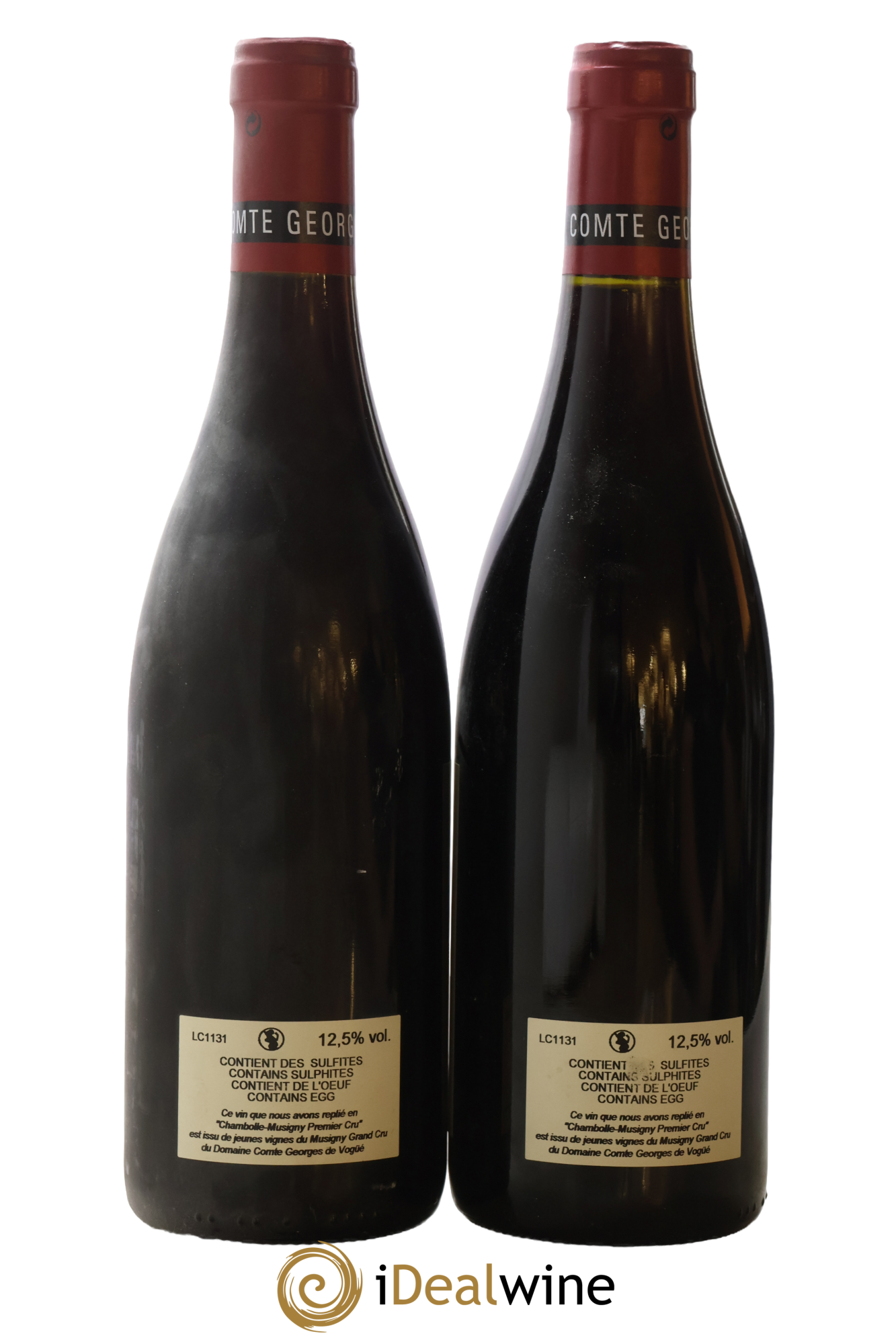 Chambolle-Musigny 1er Cru Comte Georges de Vogüé 2013 - Lot de 2 bouteilles - 1