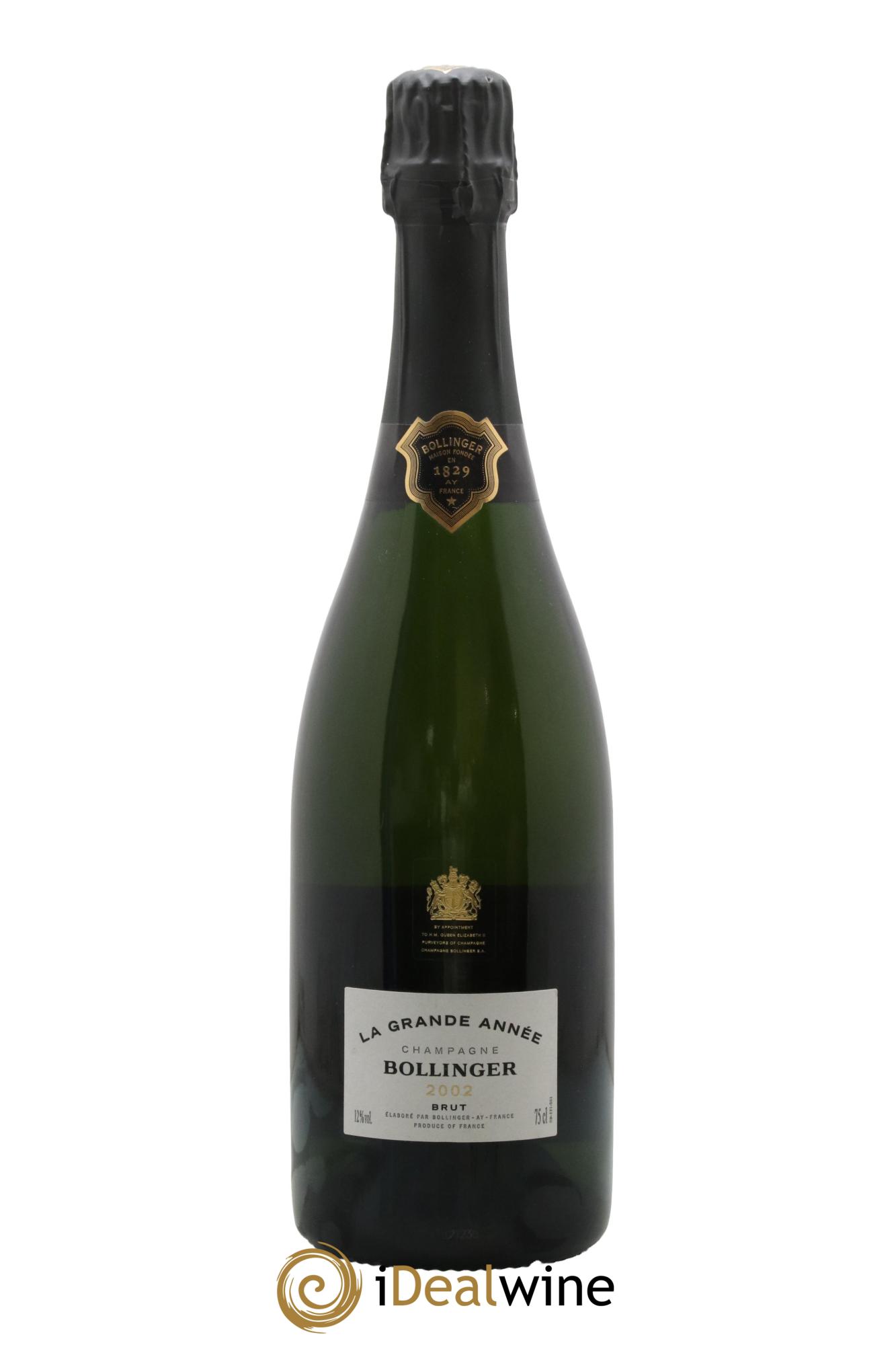 Grande Année Brut Bollinger 2002 - Lot of 1 bottle - 0