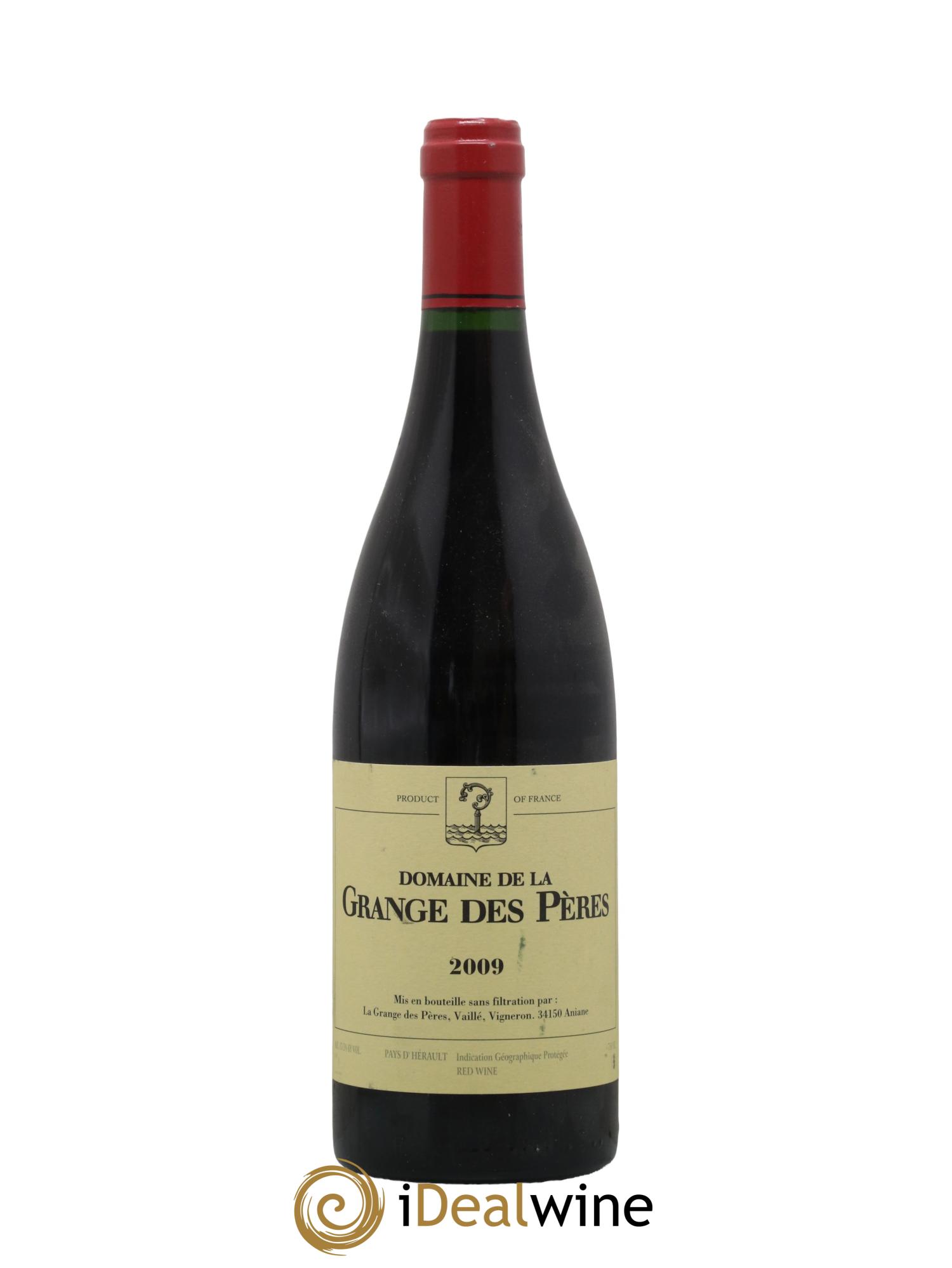 Pays d'Hérault Grange des Pères Laurent Vaillé 2009 - Lot de 1 bouteille - 0