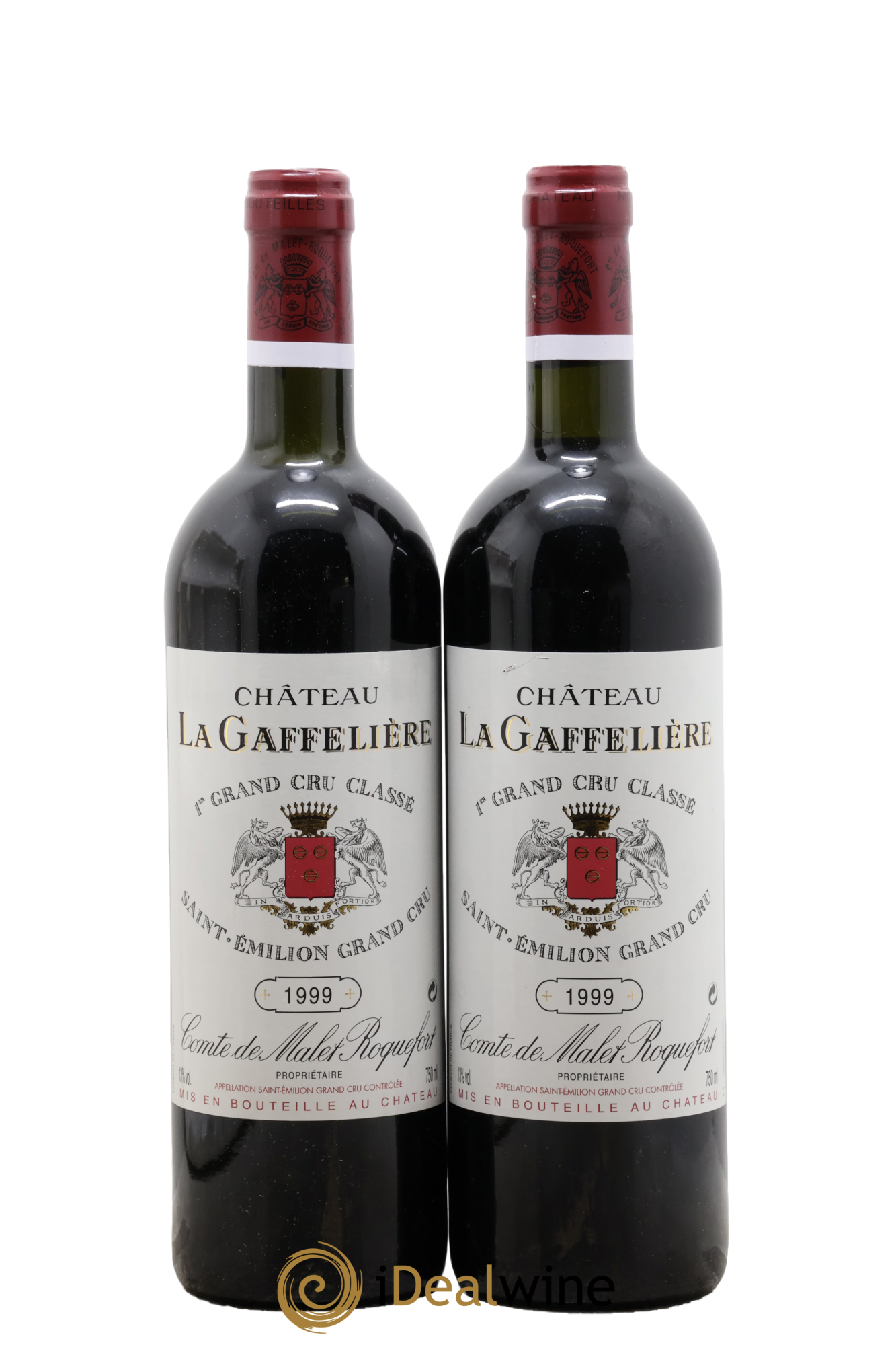 Château la Gaffelière 1er Grand Cru Classé B 1999 - Lot de 2 bouteilles - 0