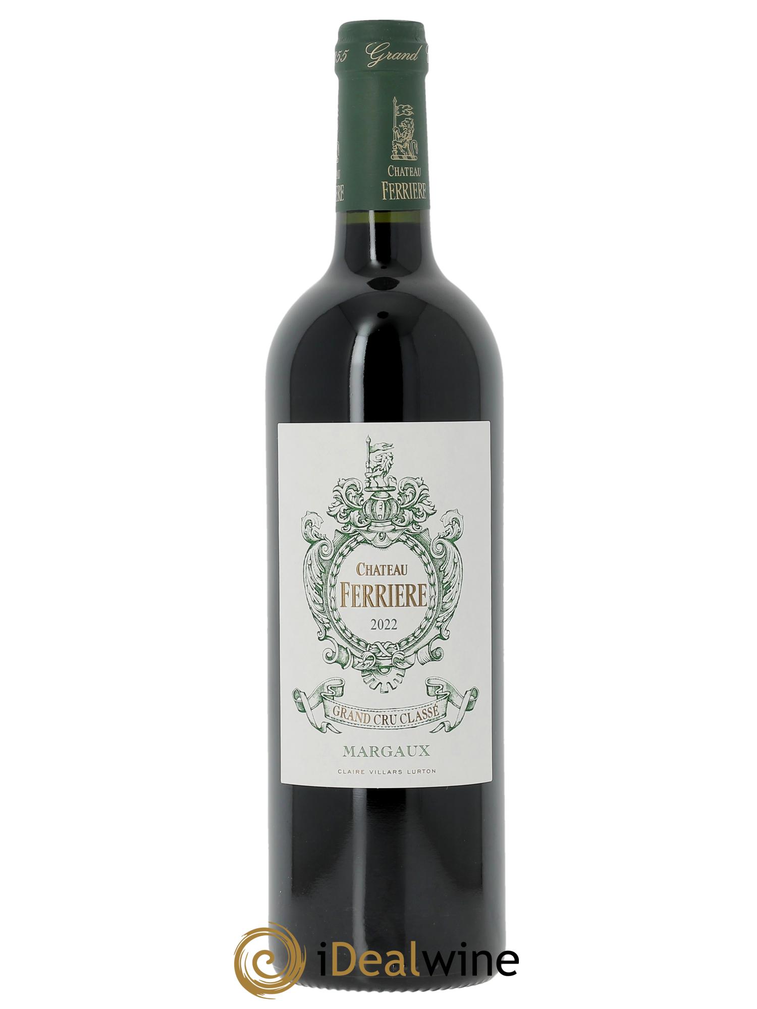 Château Ferrière 3ème Grand Cru Classé (Cassetta in legno a partire da 6 bts) 2022 - Lotto di 1 bottiglia - 0