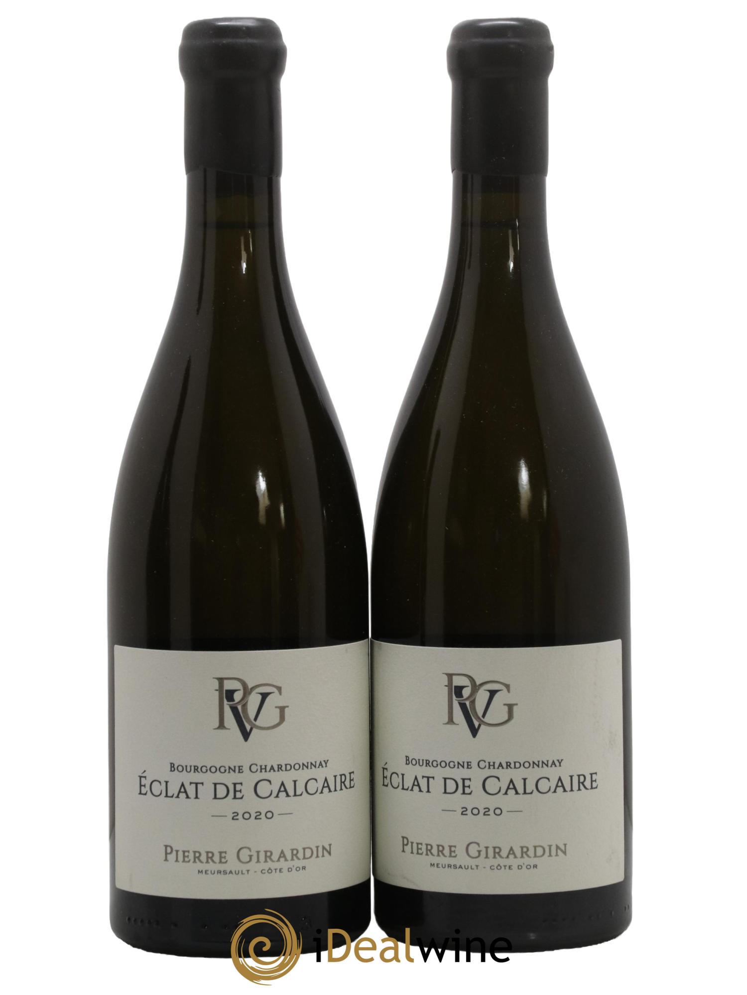 Bourgogne Eclat de Calcaire Chardonnay Pierre Girardin 2020 - Lot de 2 bouteilles - 0