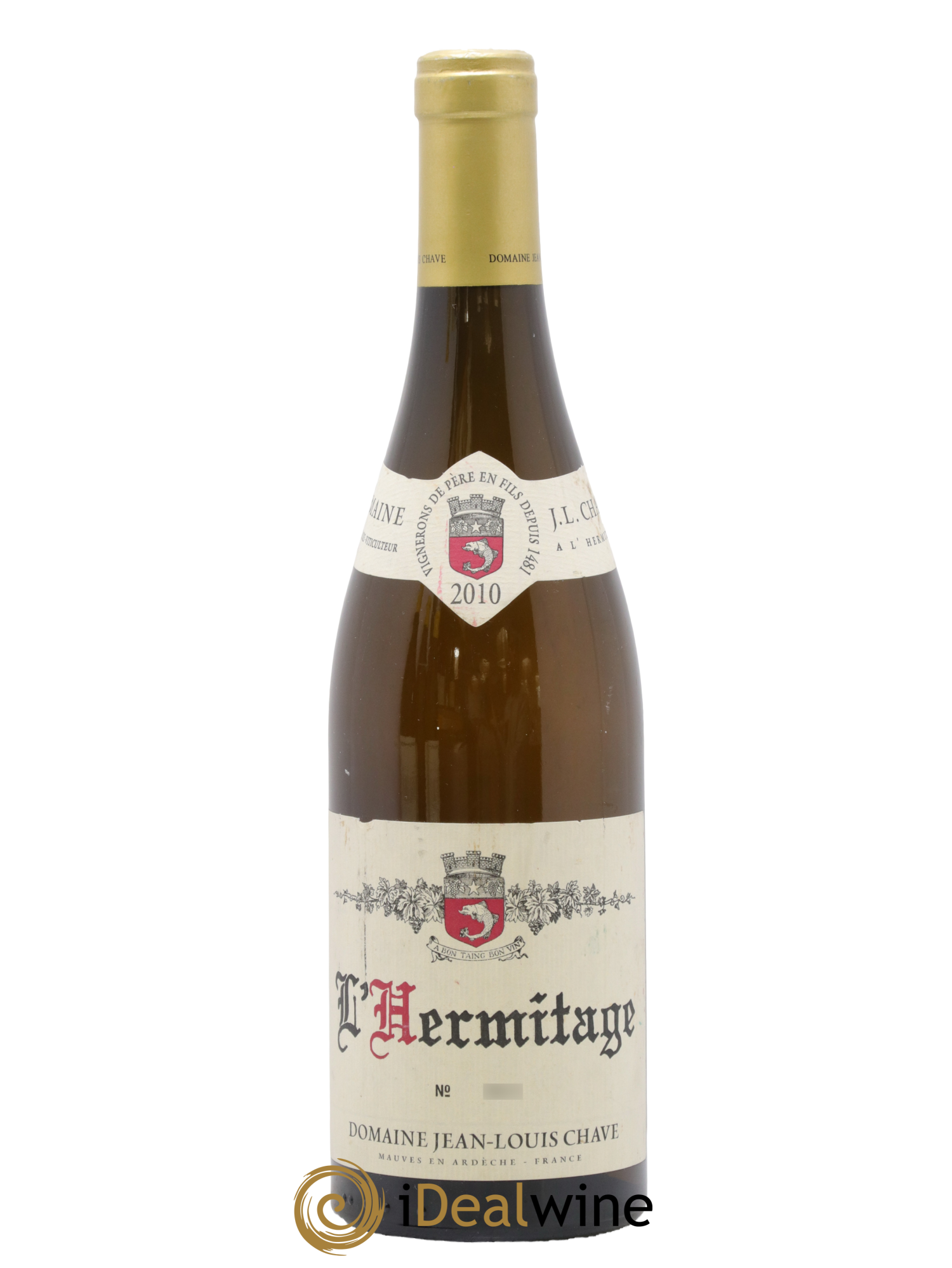 Hermitage Jean-Louis Chave 2010 - Lot de 1 bouteille - 0
