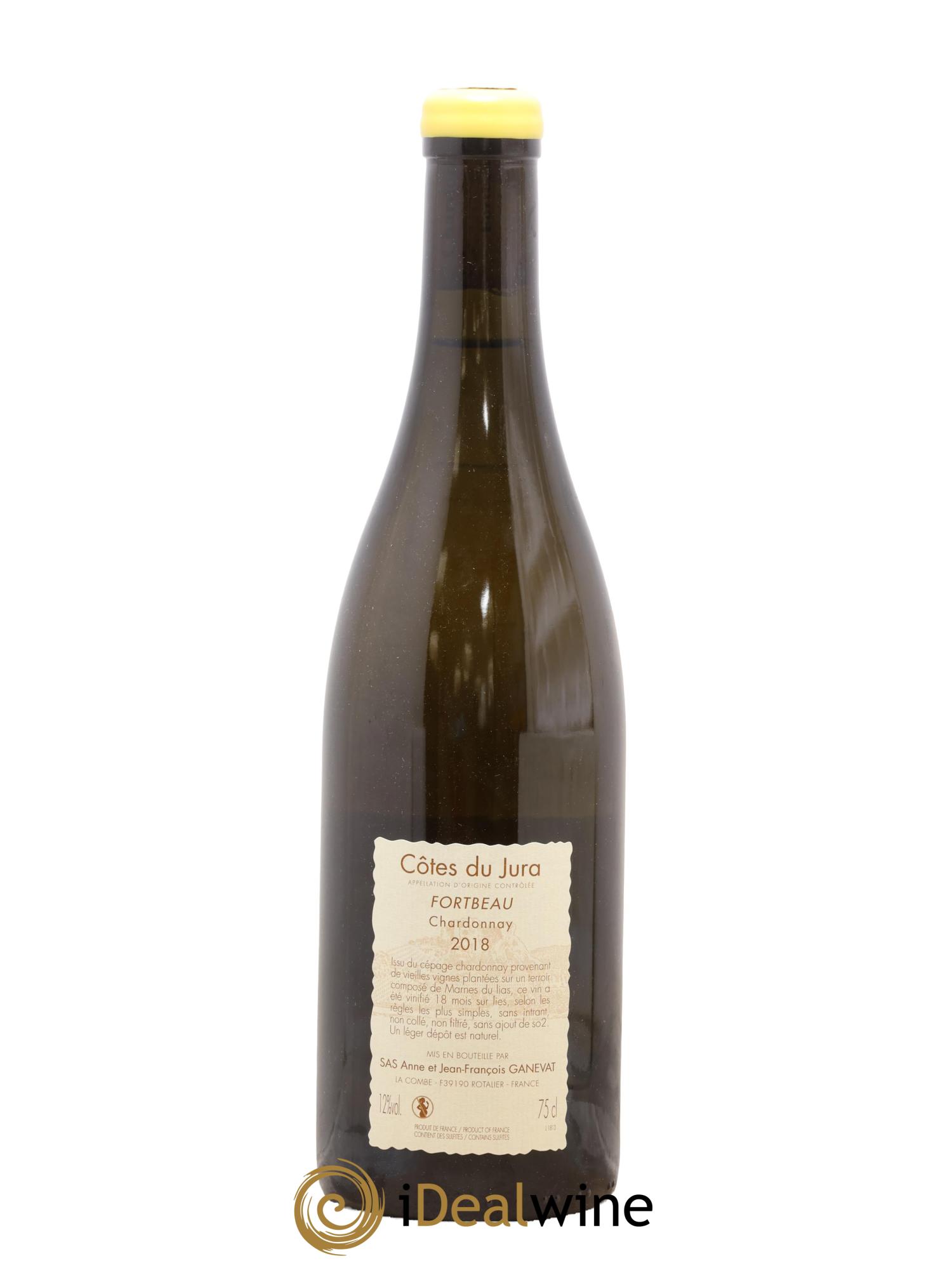 Vin de France (anciennement Côtes du Jura) Fortbeau Anne et Jean François Ganevat 2018 - Lotto di 1 bottiglia - 1
