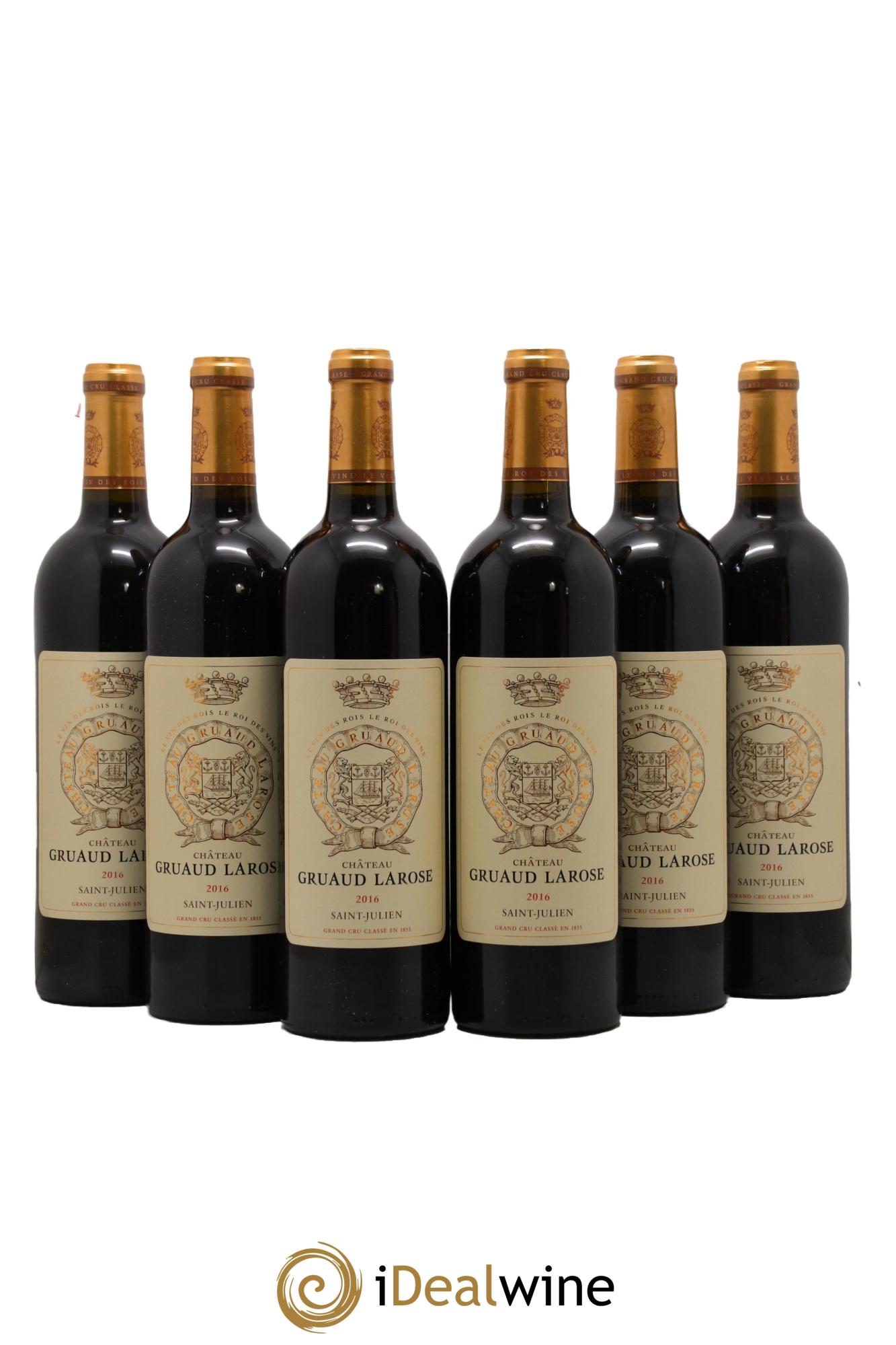 Château Gruaud Larose 2ème Grand Cru Classé  2016 - Lot de 6 bouteilles - 0