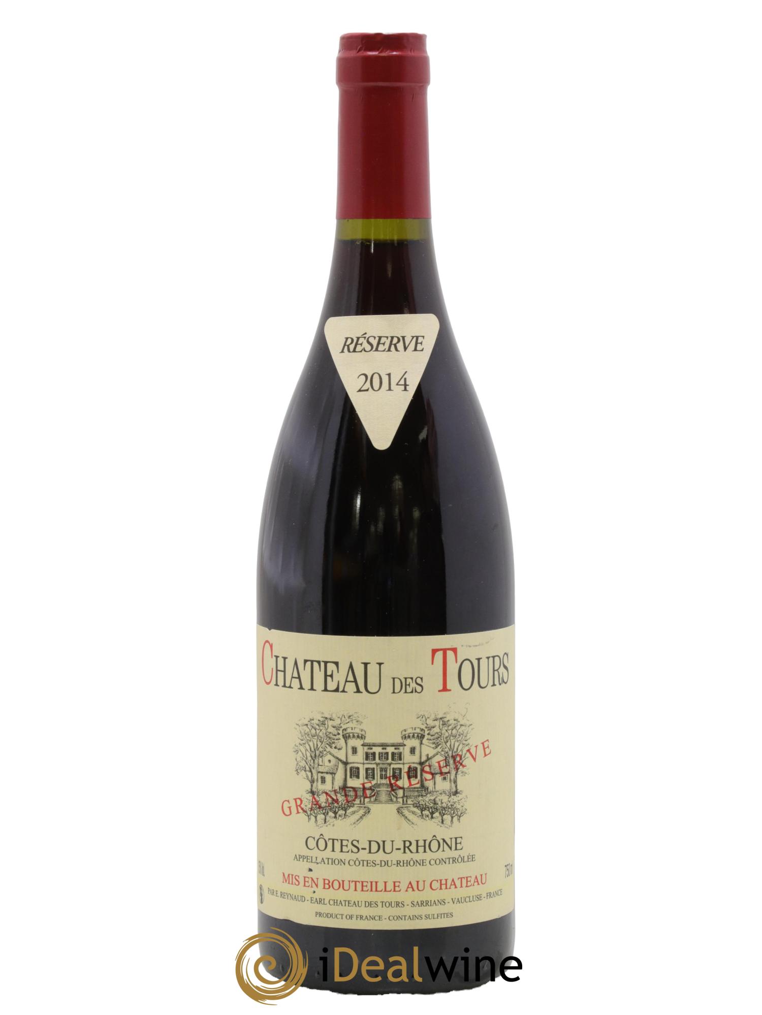 Côtes-du-Rhône Château des Tours Grande Réserve Emmanuel Reynaud 2014 - Lotto di 1 bottiglia - 0
