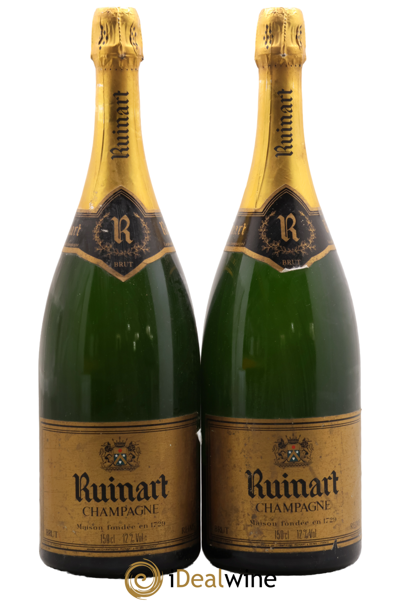 R de Ruinart Brut Ruinart - Lotto di 2 magnum - 0