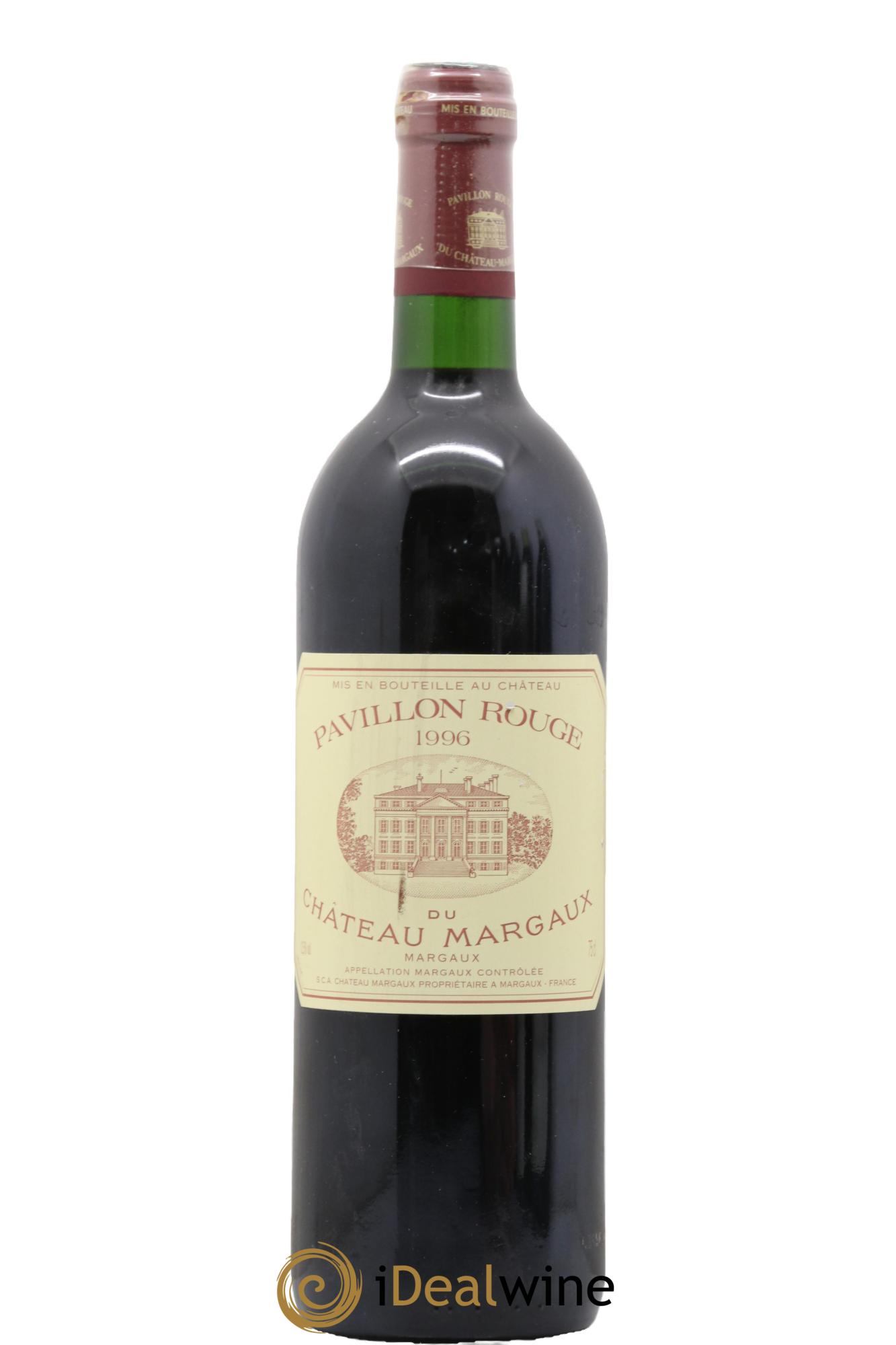 Pavillon Rouge du Château Margaux Second Vin 1996 - Posten von 1 Flasche - 0