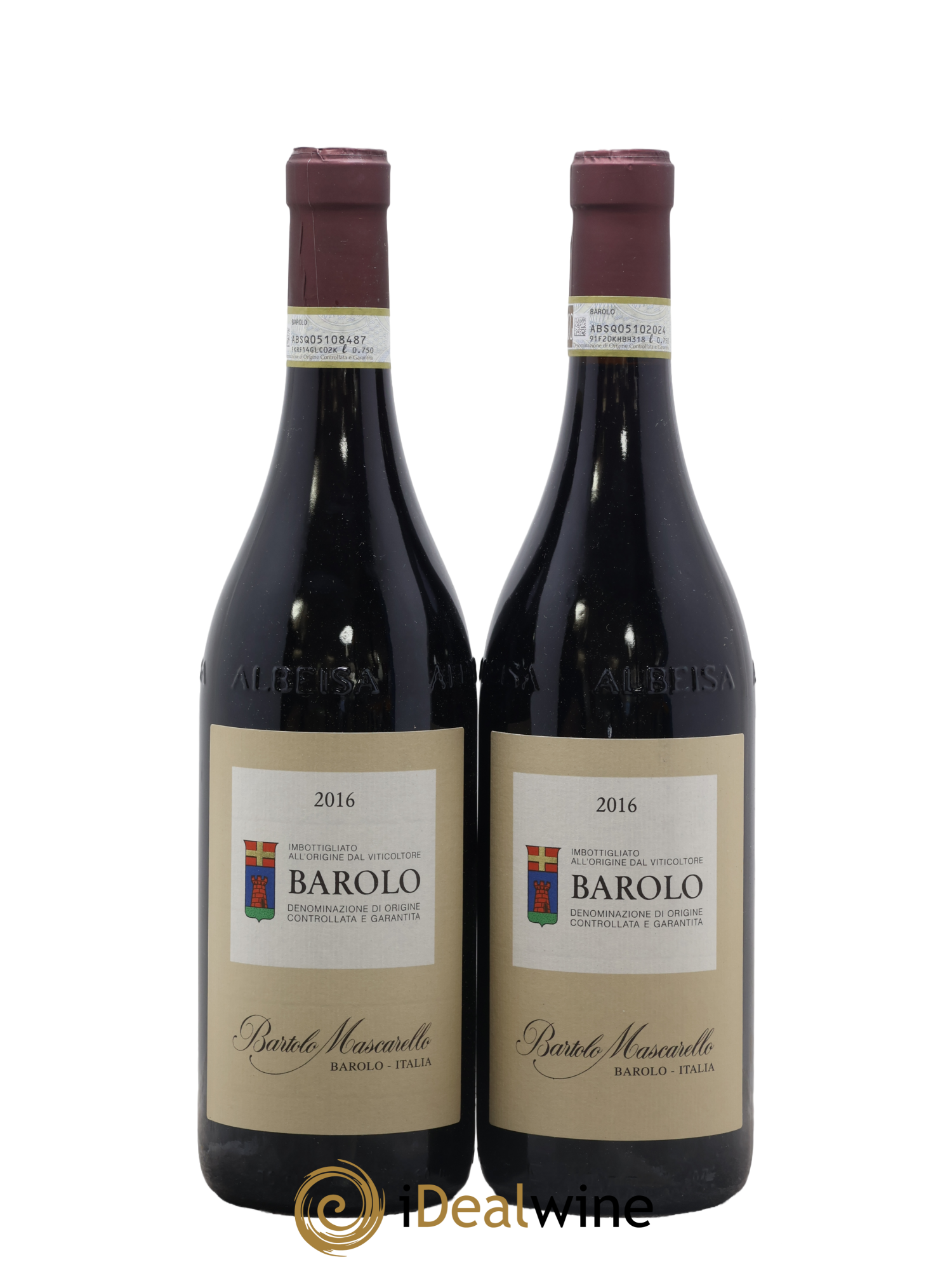 Barolo DOCG Bartolo Mascarello 2016 - Lot de 2 bouteilles - 0