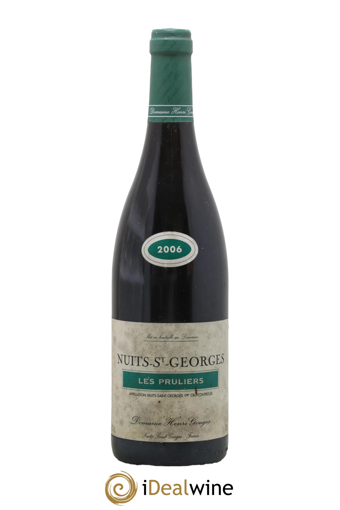 Nuits-Saint-Georges 1er Cru Les Pruliers Henri Gouges 2006 - Lot de 1 bouteille - 0