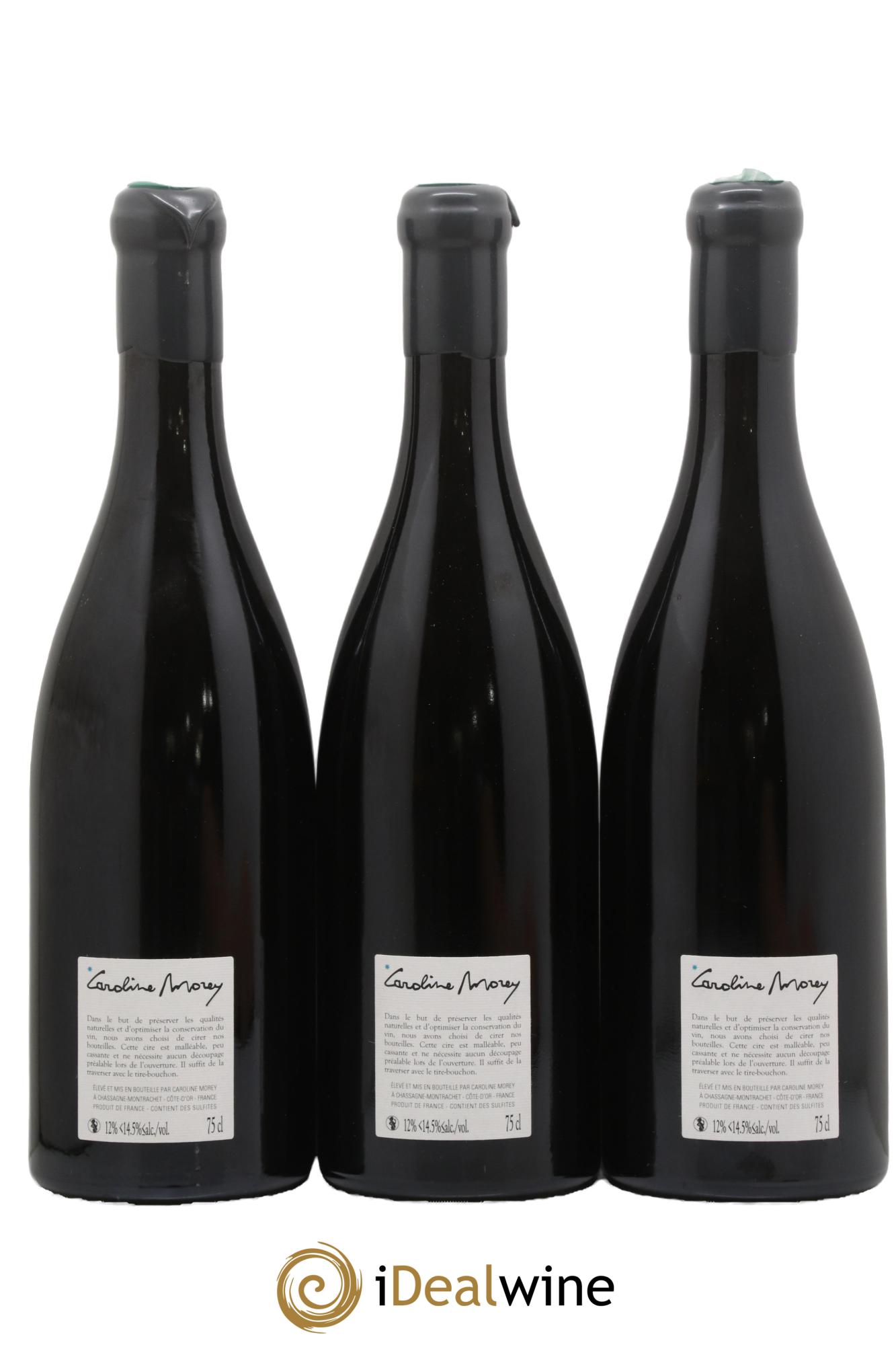 Chassagne-Montrachet 1er Cru Cailleret Caroline Morey 2022 - Lot de 3 bouteilles - 1