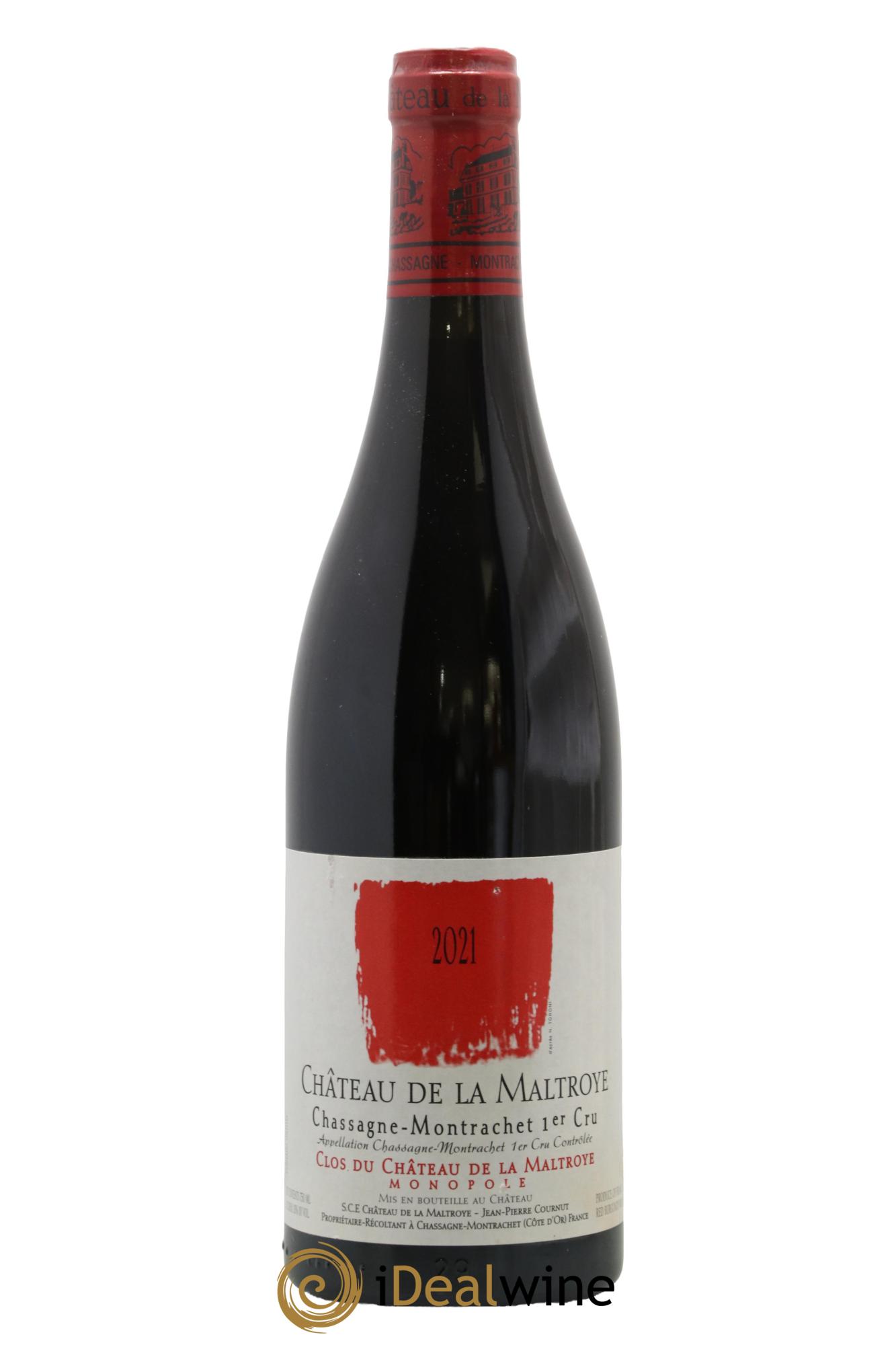 Chassagne-Montrachet 1er Cru Clos du Château de la Maltroye Château de la Maltroye 2021 - Lot de 1 bouteille - 0