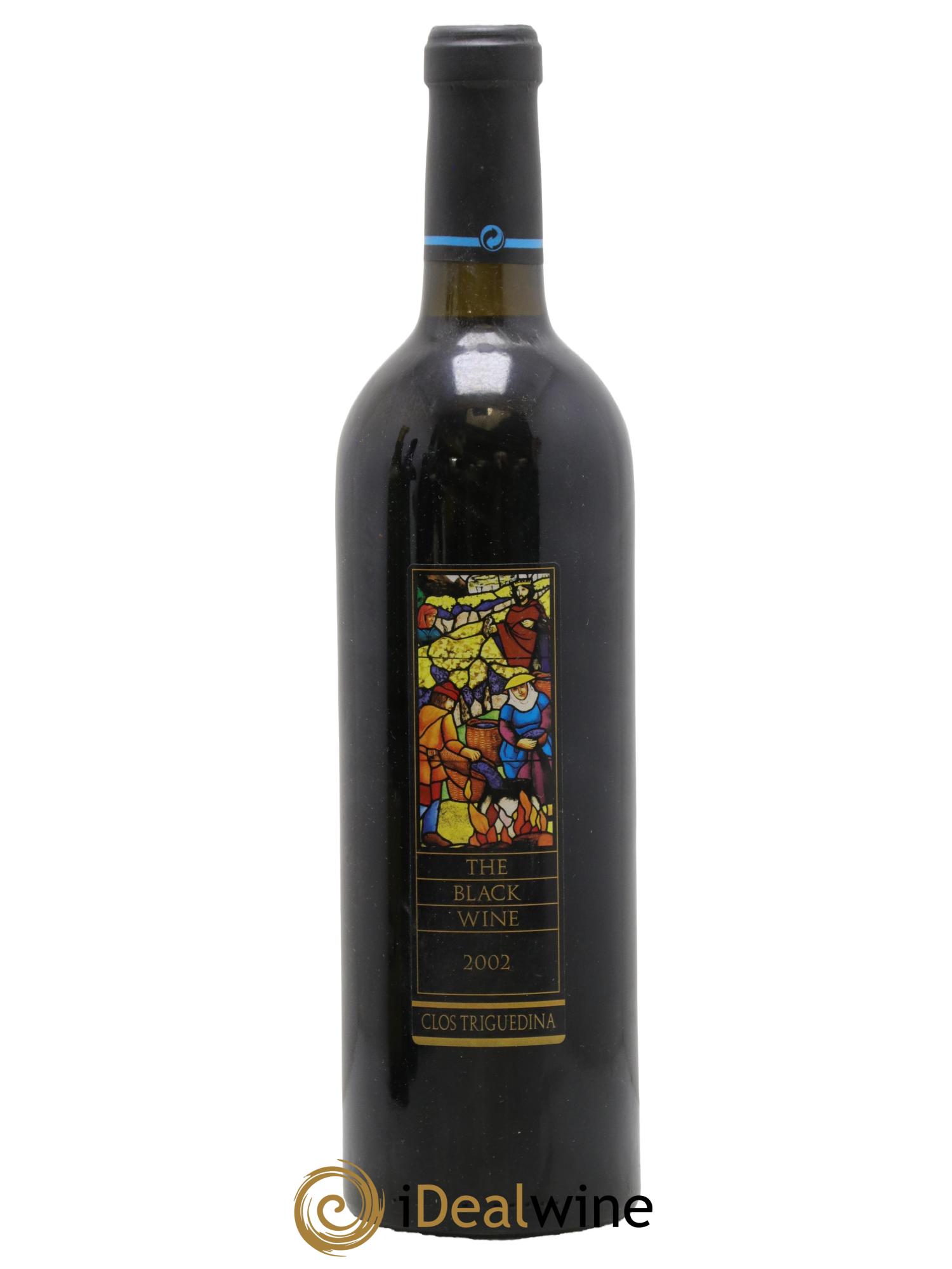 Cahors Clos Triguedina New Black Wine Jean-Luc Baldès 2002 - Lot de 1 bouteille - 0