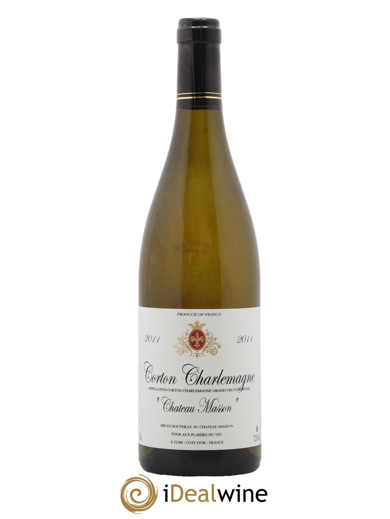 Corton-Charlemagne Grand Cru Chateau Masson 2011 - Lot de 1 bouteille - 0