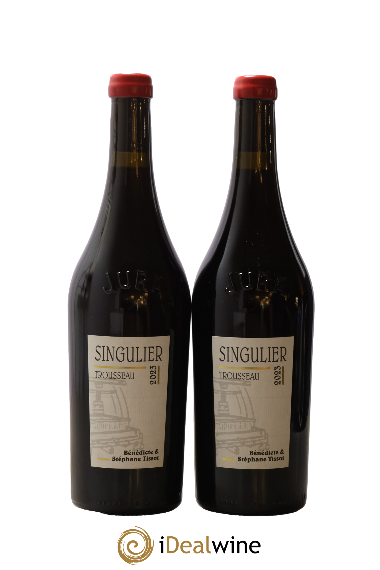 Arbois Trousseau Singulier Bénédicte et Stéphane Tissot 2023 - Lot de 2 bouteilles - 0