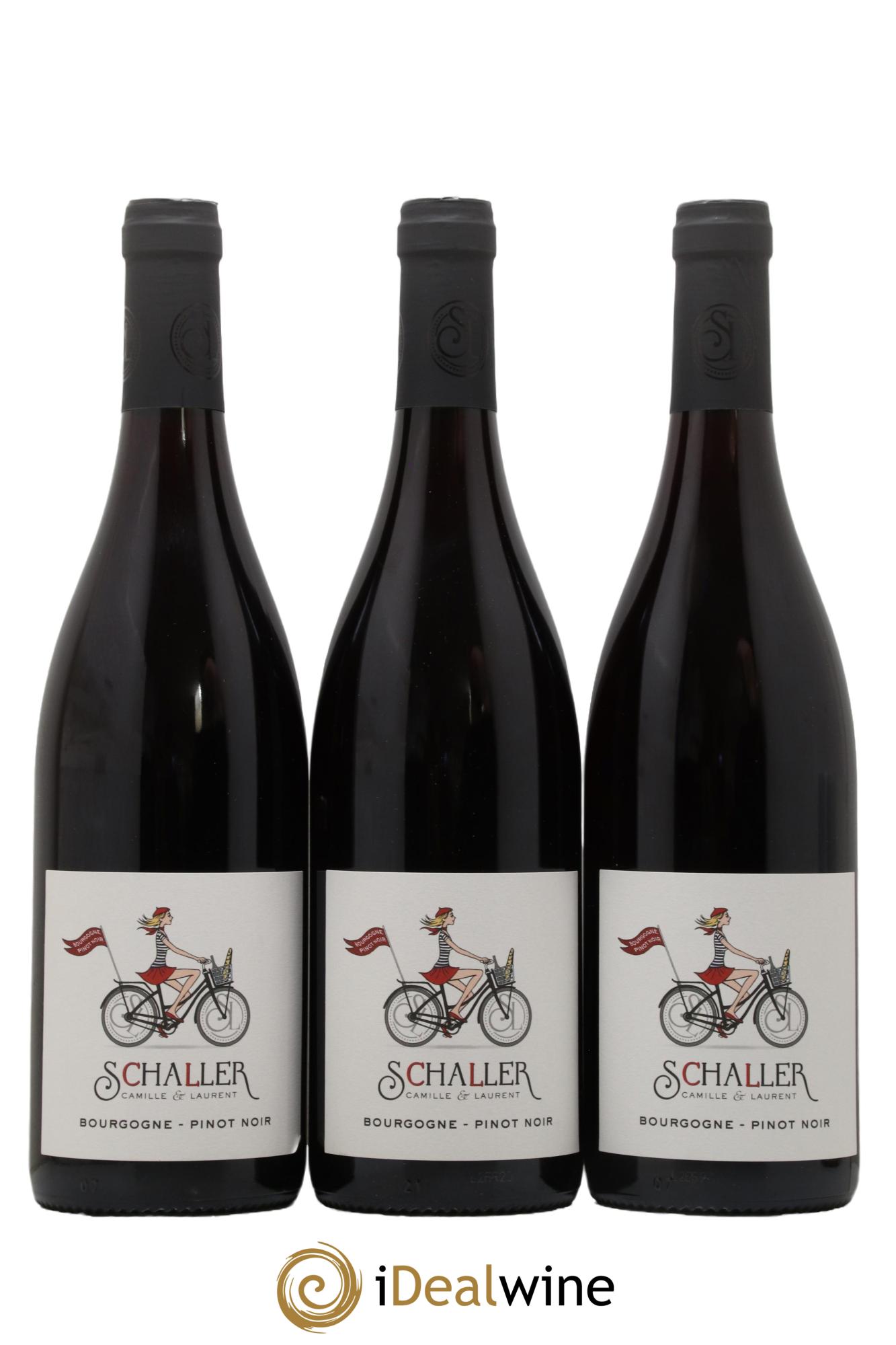 Bourgogne Camille Et Laurent Schaller Pinot Noir 2023 - Posten von 3 Flaschen - 0