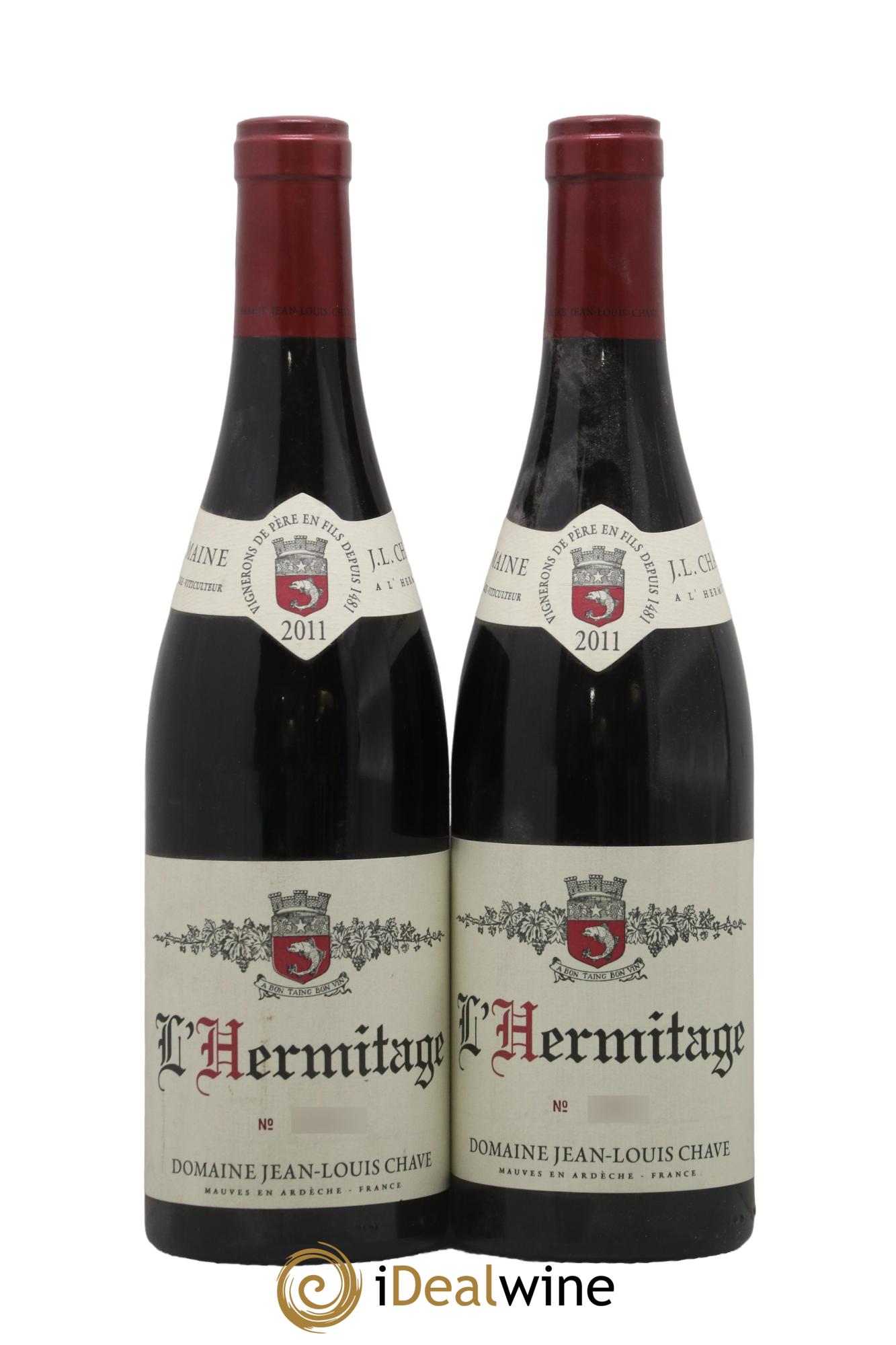 Hermitage Jean-Louis Chave 2011 - Lot de 2 bouteilles - 0