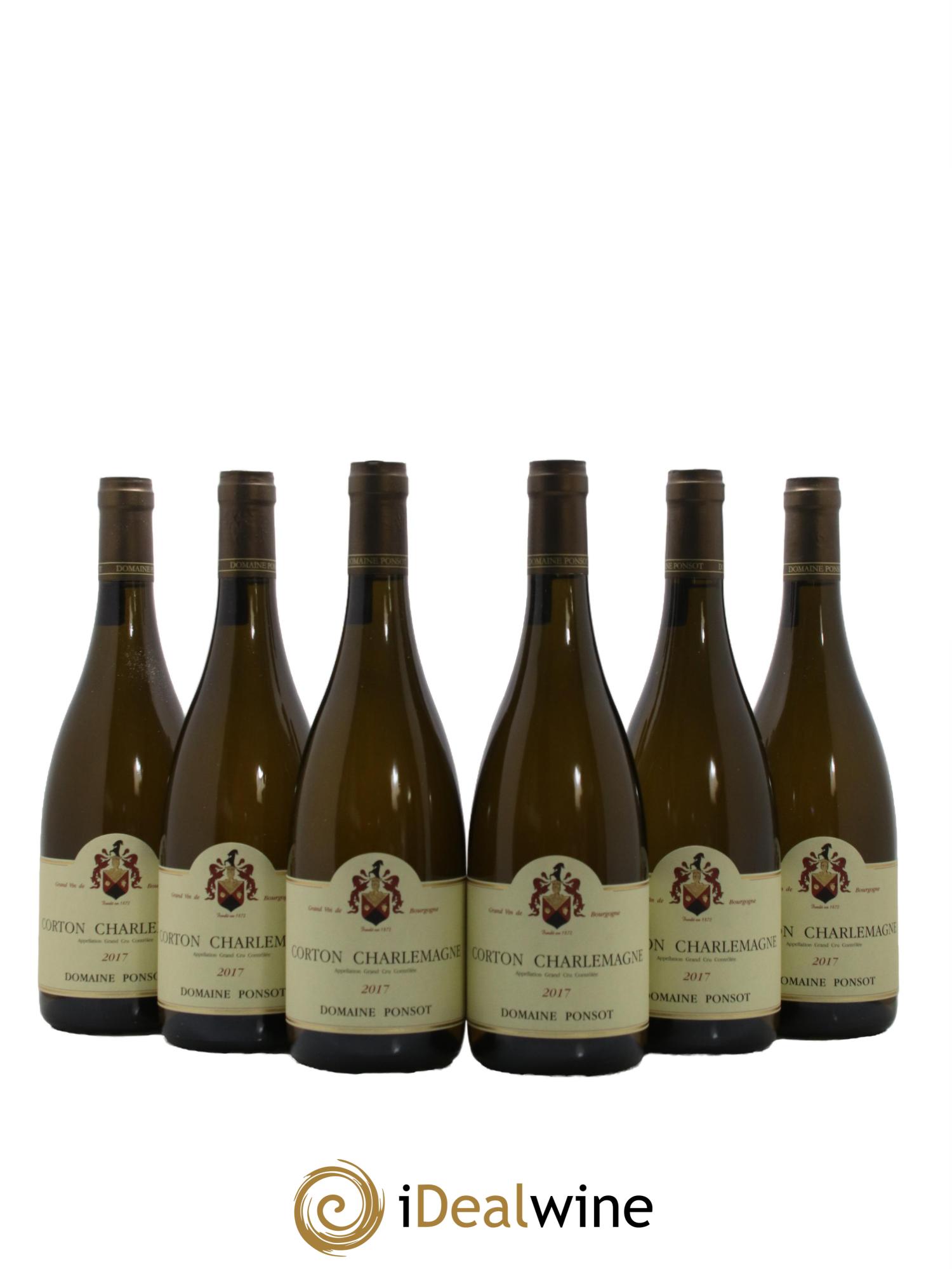 Corton-Charlemagne Grand Cru Ponsot (Domaine) 2017 - Lot de 6 bouteilles - 0