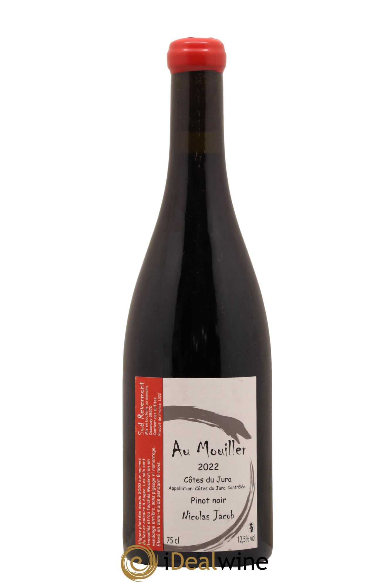 Côtes du Jura Trousseau Au Mouiller Nicolas Jacob 2022 - Lot de 1 bouteille - 0