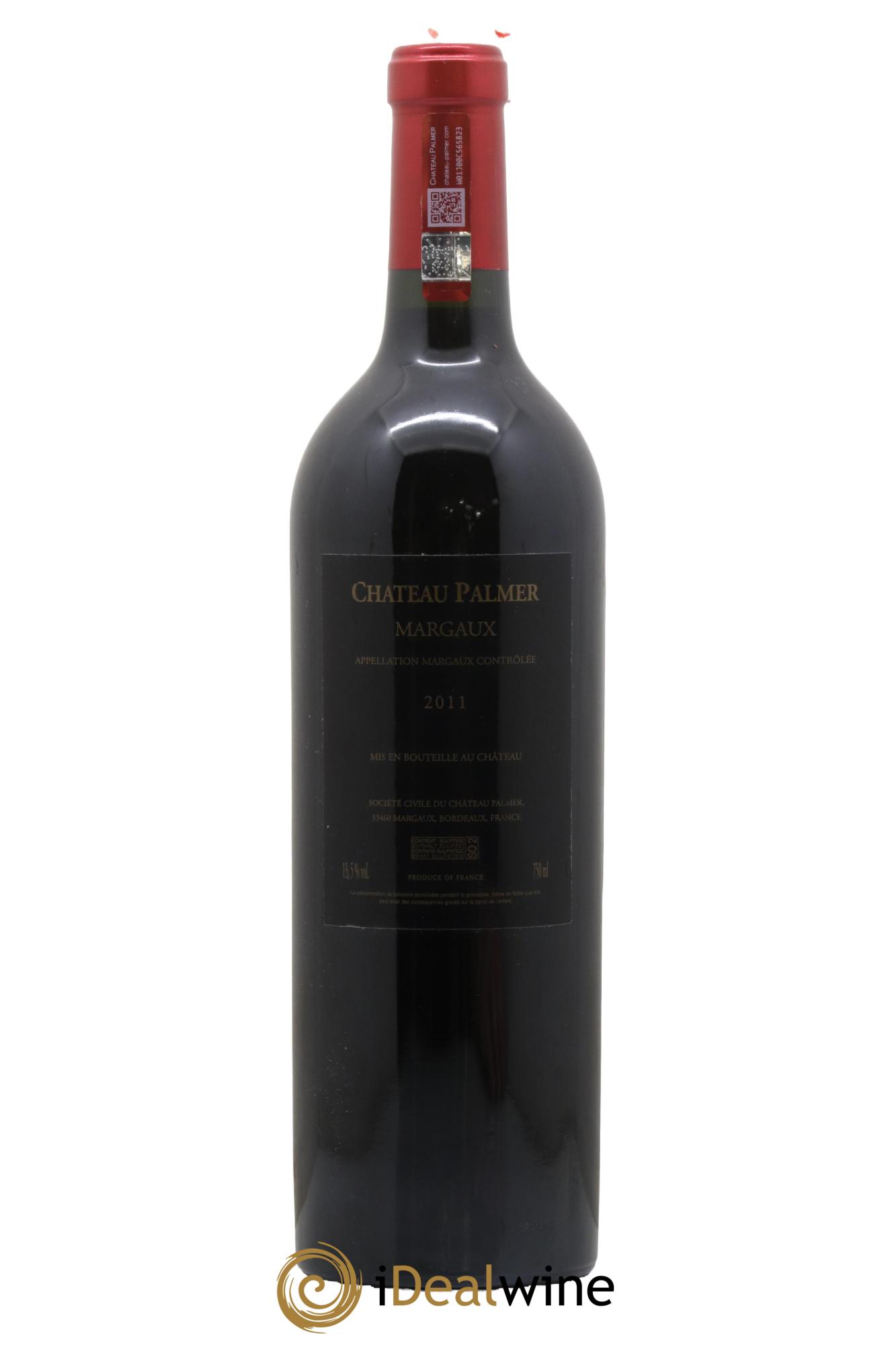 Château Palmer 3ème Grand Cru Classé 2011 - Lot de 1 bouteille - 1