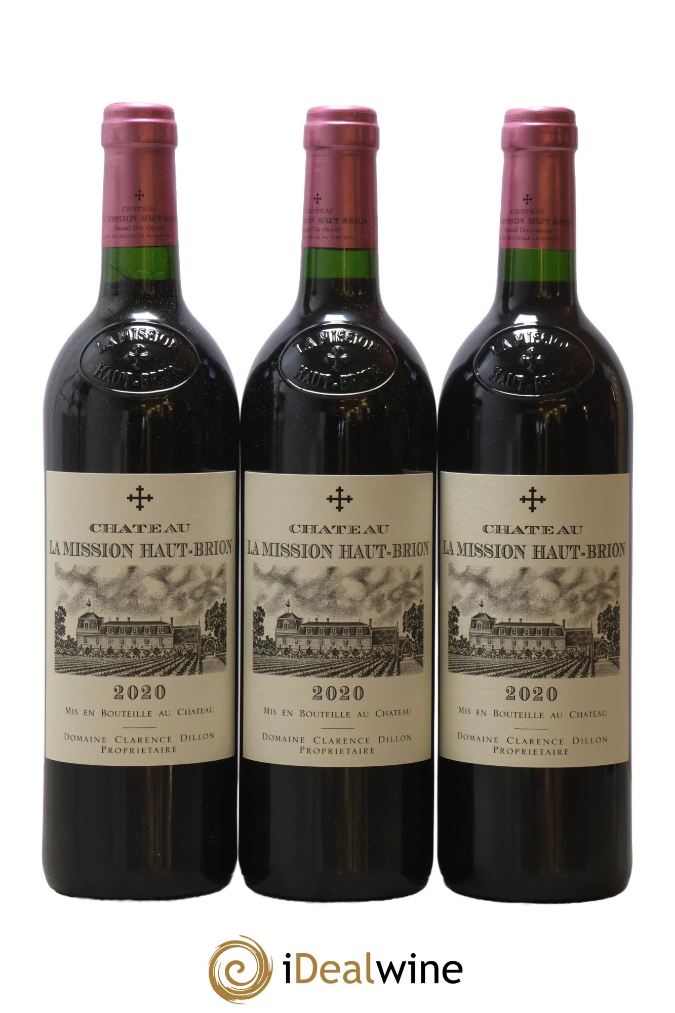 Château la Mission Haut-Brion Cru Classé de Graves 2020 - Lotto di 6 bottiglie - 1