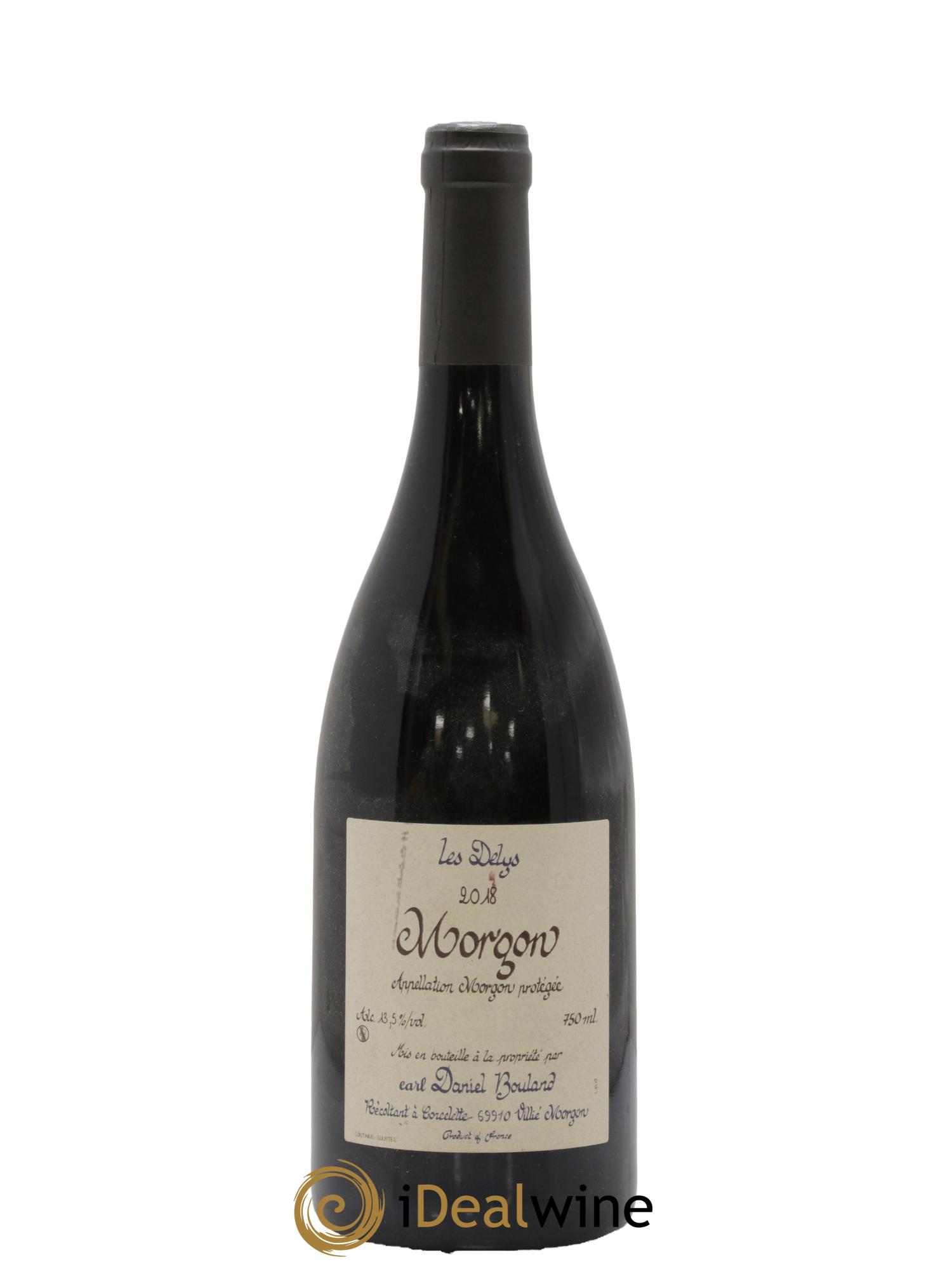 Morgon Les Delys Daniel Bouland (Domaine) 2018 - Lot de 1 bouteille - 0