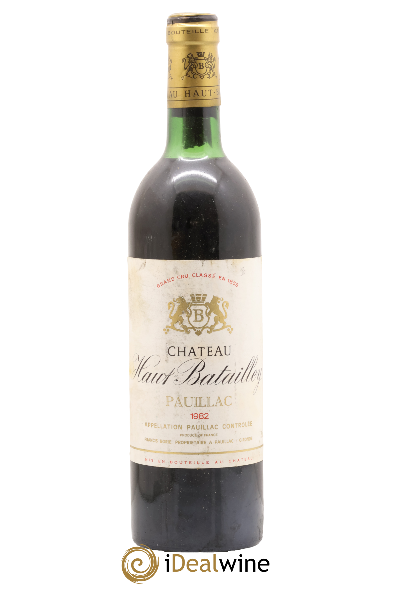 Château Haut Batailley 5ème Grand Cru Classé 1982 - Lot de 1 bouteille - 0