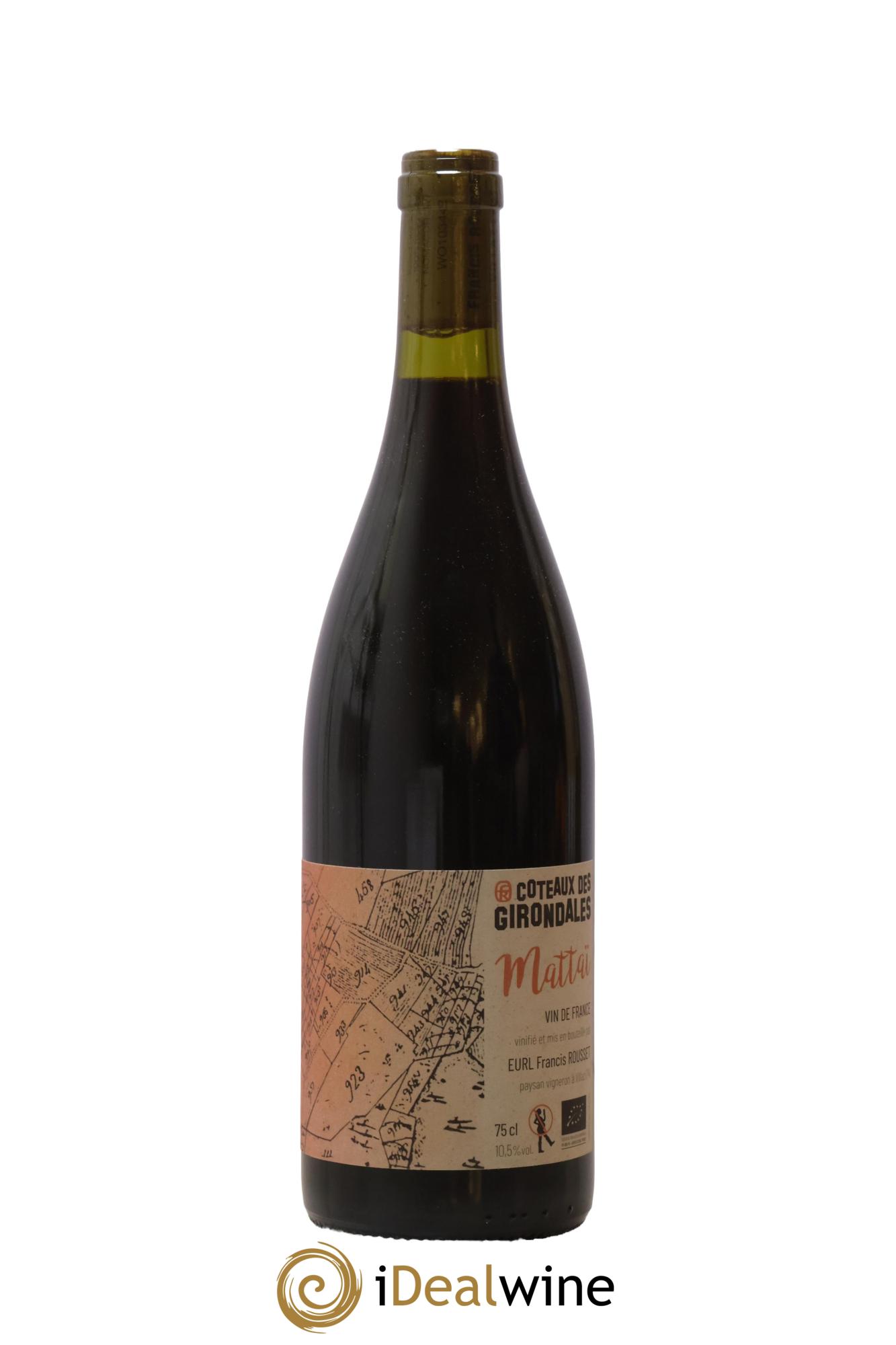 Vin de France Coteaux Des Girondales Mattai 2023 - Lot de 1 bouteille - 0