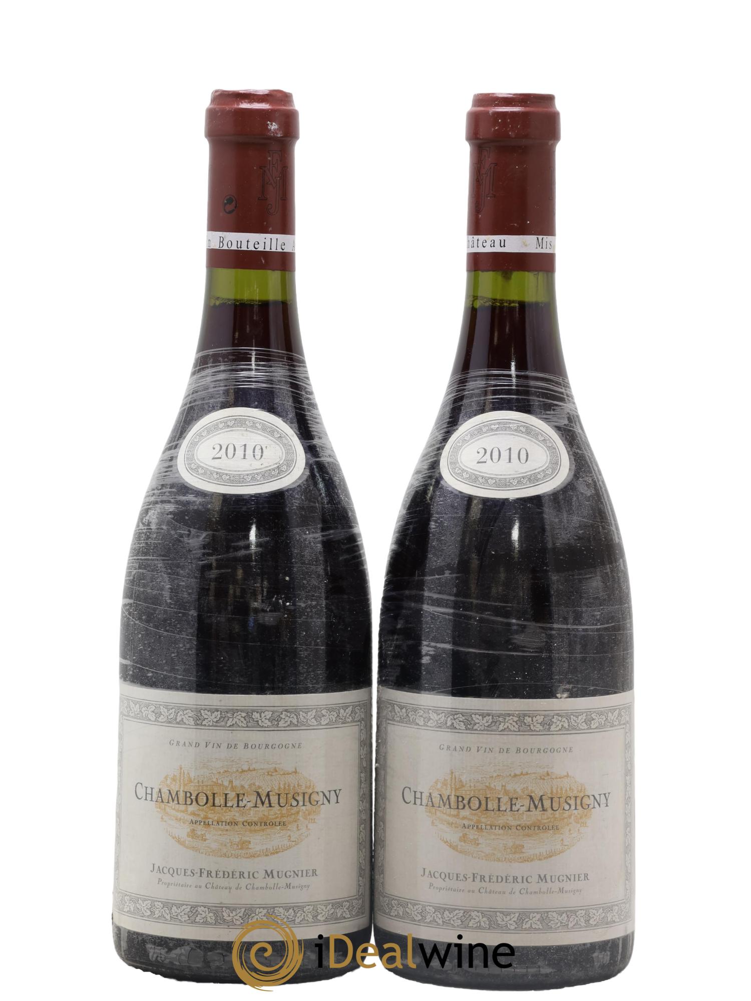Chambolle-Musigny Jacques-Frédéric Mugnier 2010 - Lot de 2 bouteilles - 0