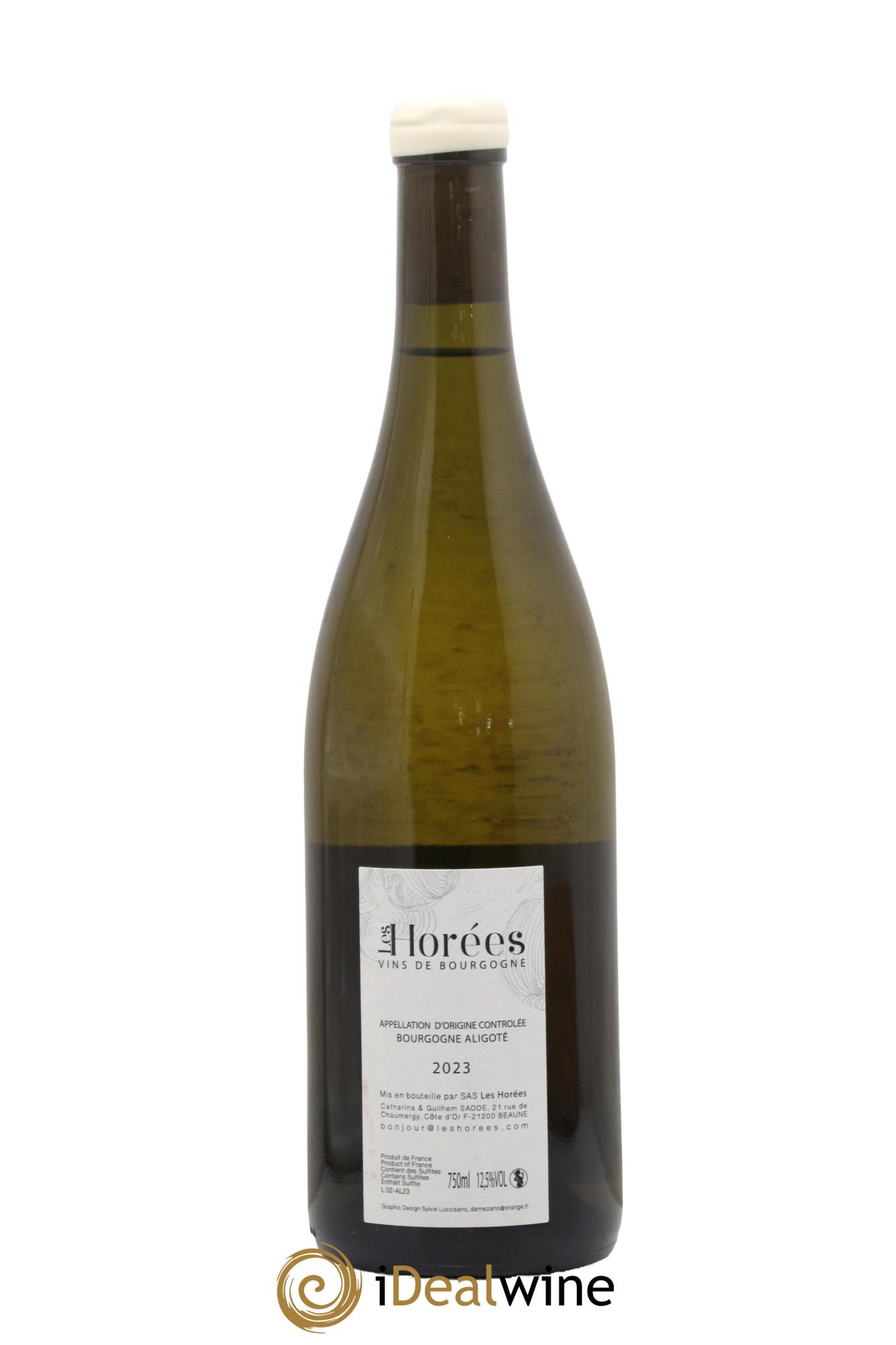 Bourgogne Aligoté En Coulezain Les Horées 2023 - Lot of 1 bottle - 1