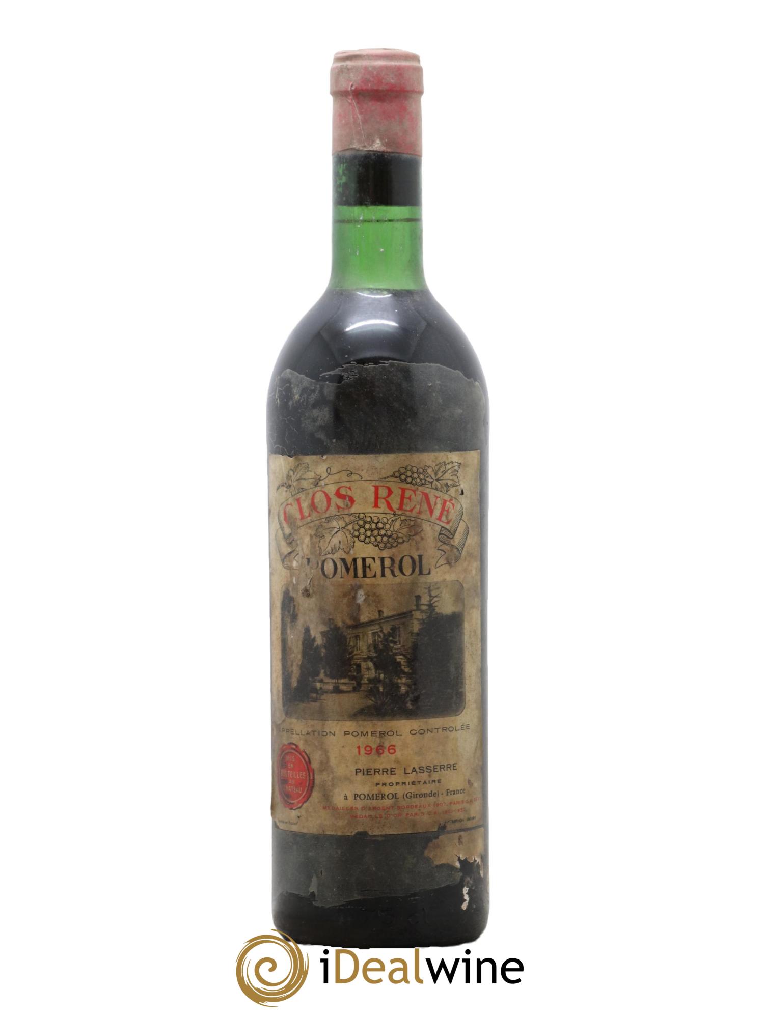 Clos René 1966 - Lotto di 1 bottiglia - 0