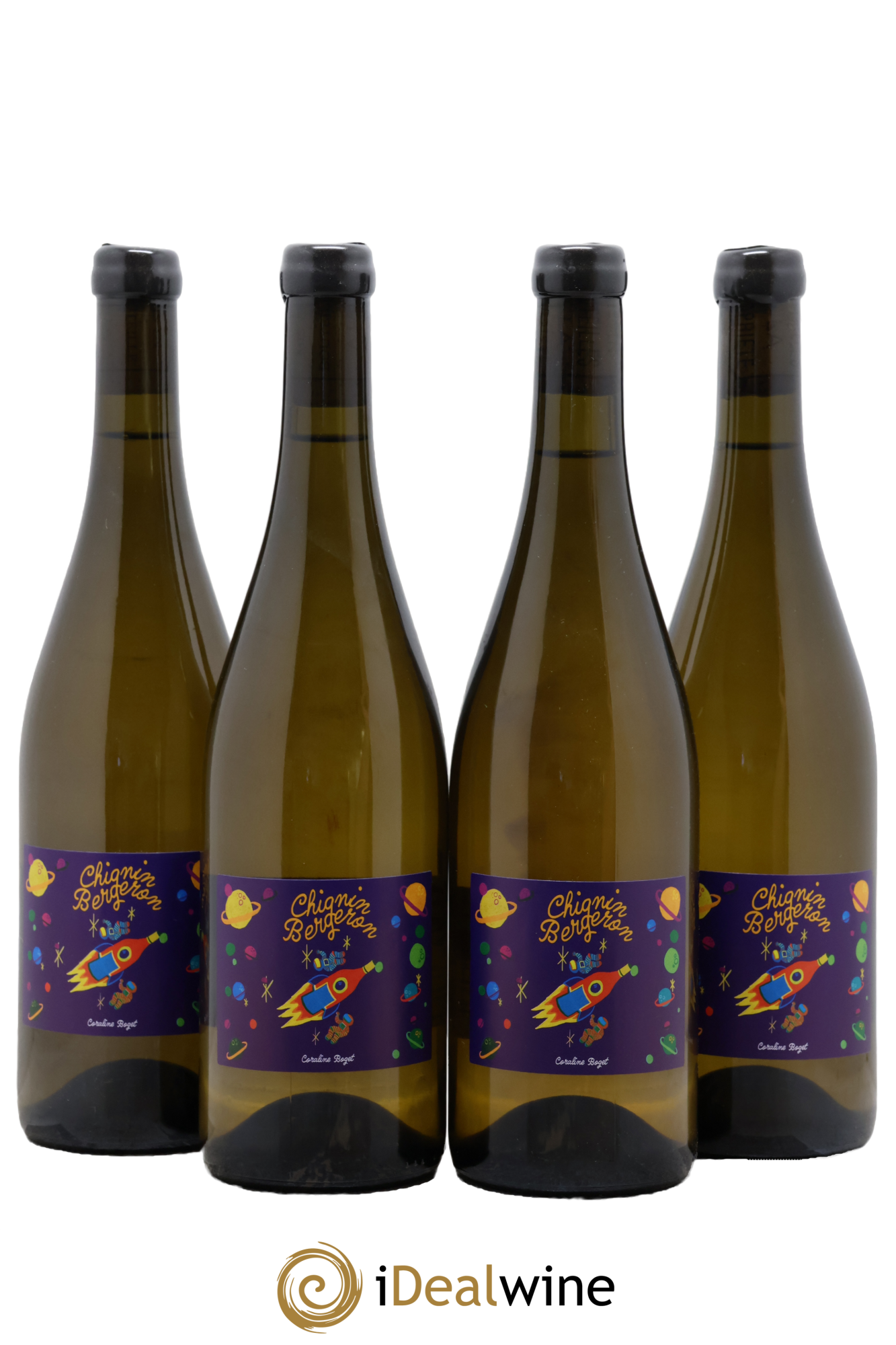 Vin de Savoie Chignin-Bergeron Caroline Boget 2020 - Lot of 4 bottles - 0
