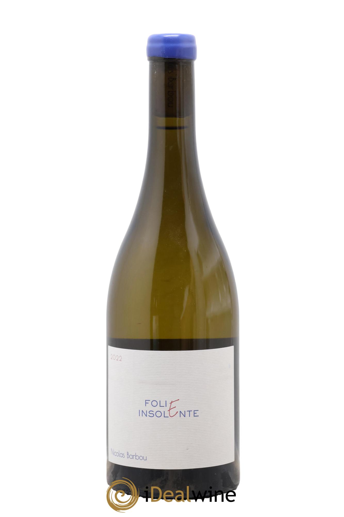 Vin de France Folie Insolente Nicolas Barbou 2022 - Lote de 1 botella - 0