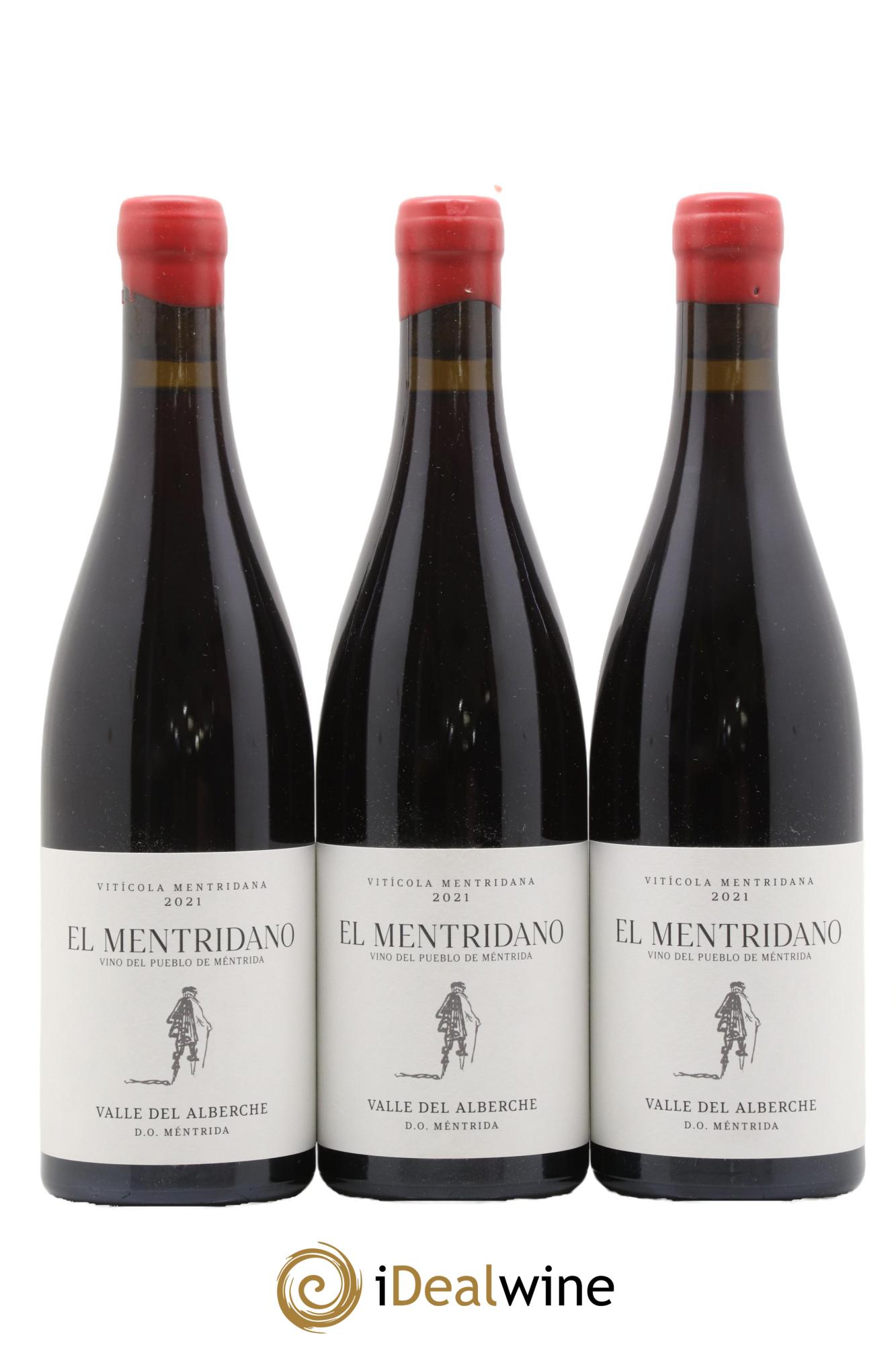 Mentridà DO Viticola Mentridana (anciennement Daniel Jimenez-Landi) El Mentridano 2021 - Lot of 3 bottles - 0