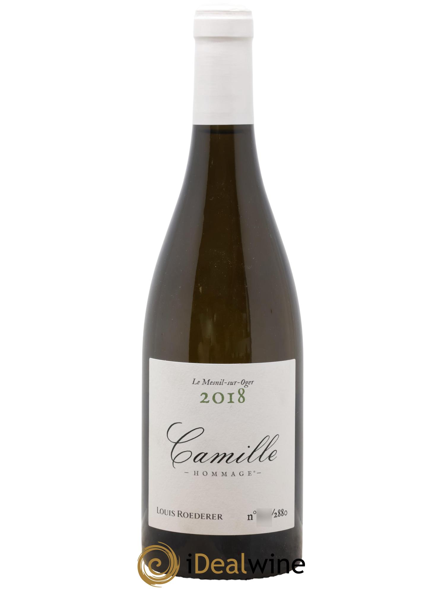 Coteaux Champenois Hommage Camille Louis Roederer 2018 - Lot de 1 bouteille - 0