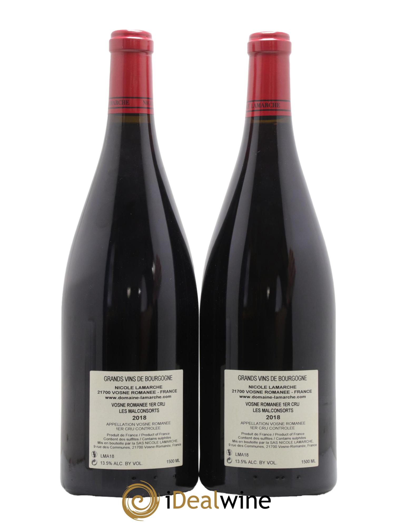 Vosne-Romanée 1er Cru Les Malconsorts Lamarche (Domaine)  2018 - Lotto di 2 magnum - 1