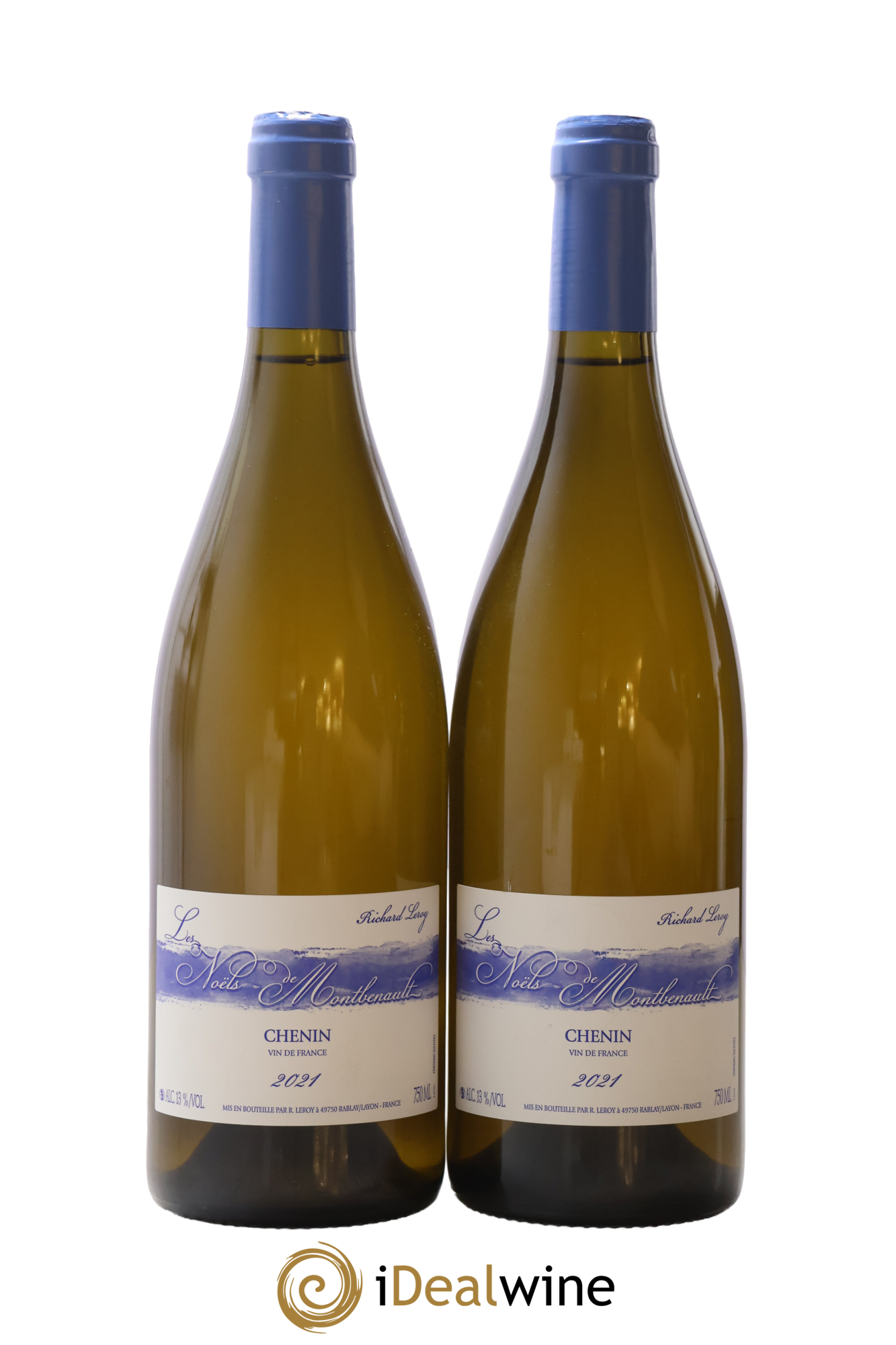 Vin de France Les Noëls de Montbenault Richard Leroy 2021 - Lot de 2 bouteilles - 0