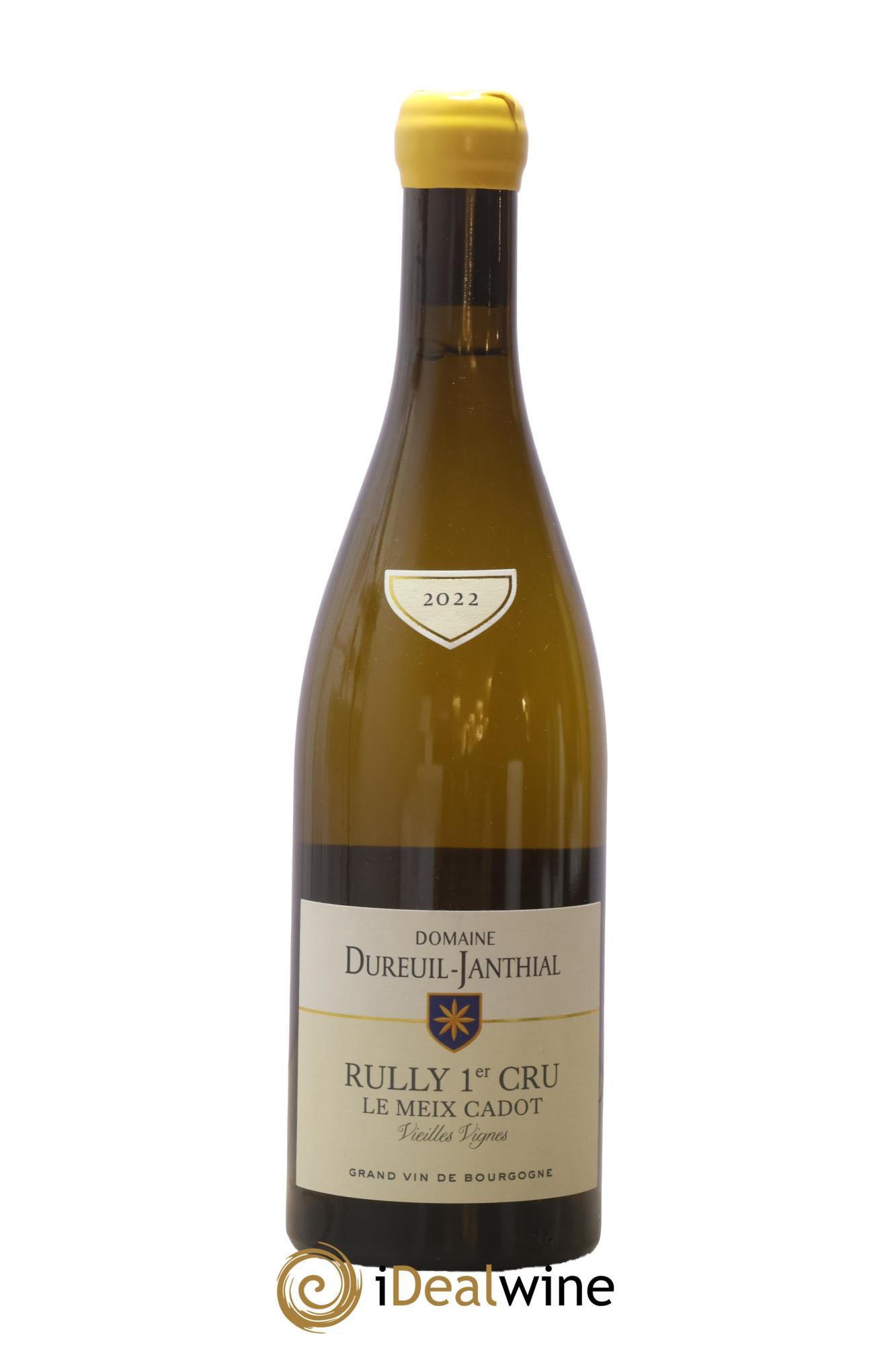 Rully 1er Cru Le Meix Cadot Vieilles Vignes Vincent Dureuil-Janthial 2022 - Lot of 1 bottle - 0